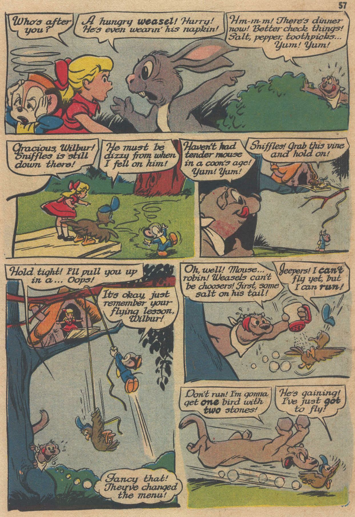 Read online Bugs Bunny's Christmas Funnies comic -  Issue # TPB 3 - 59
