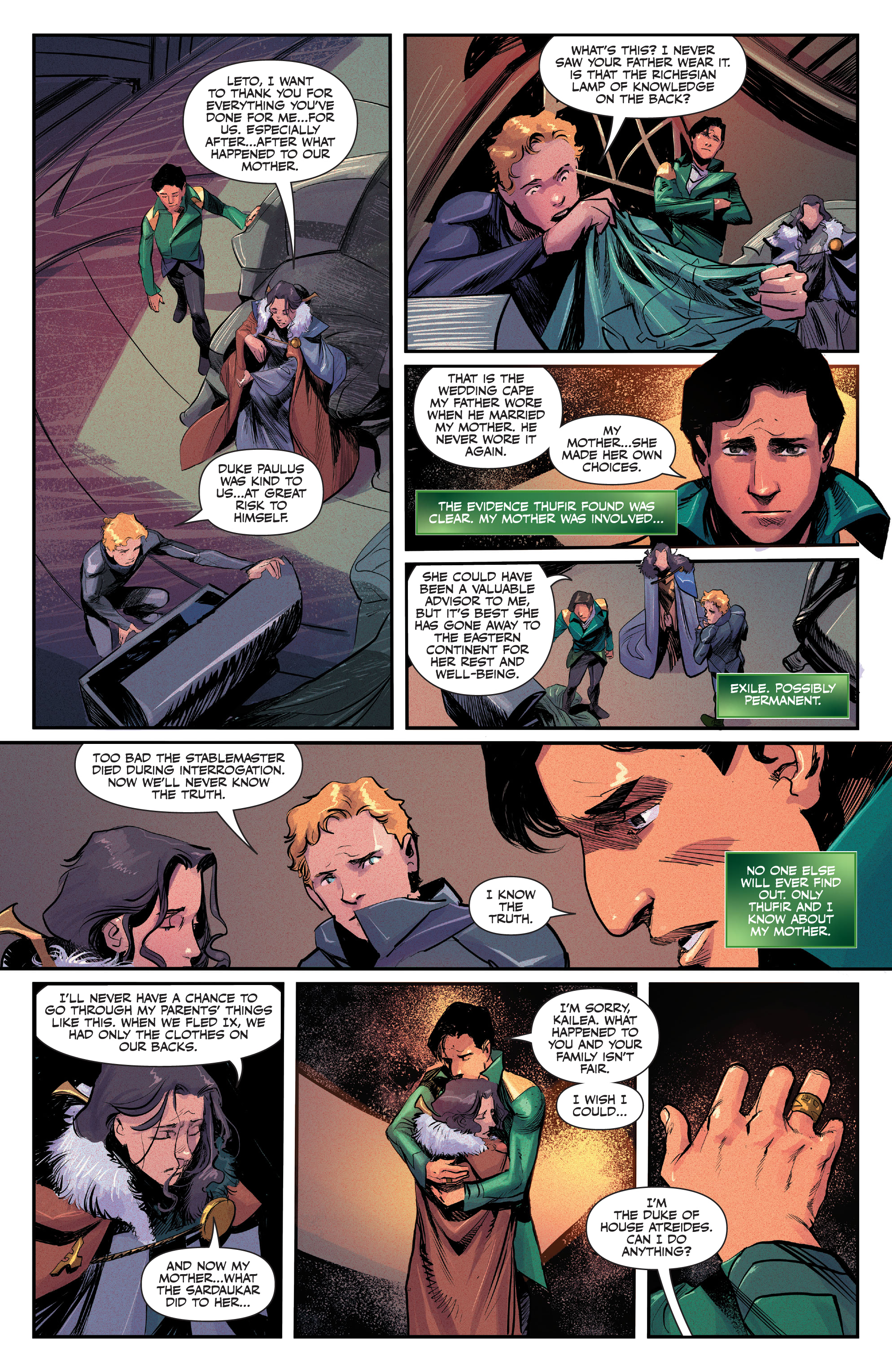 Read online Dune: House Atreides comic -  Issue #9 - 22