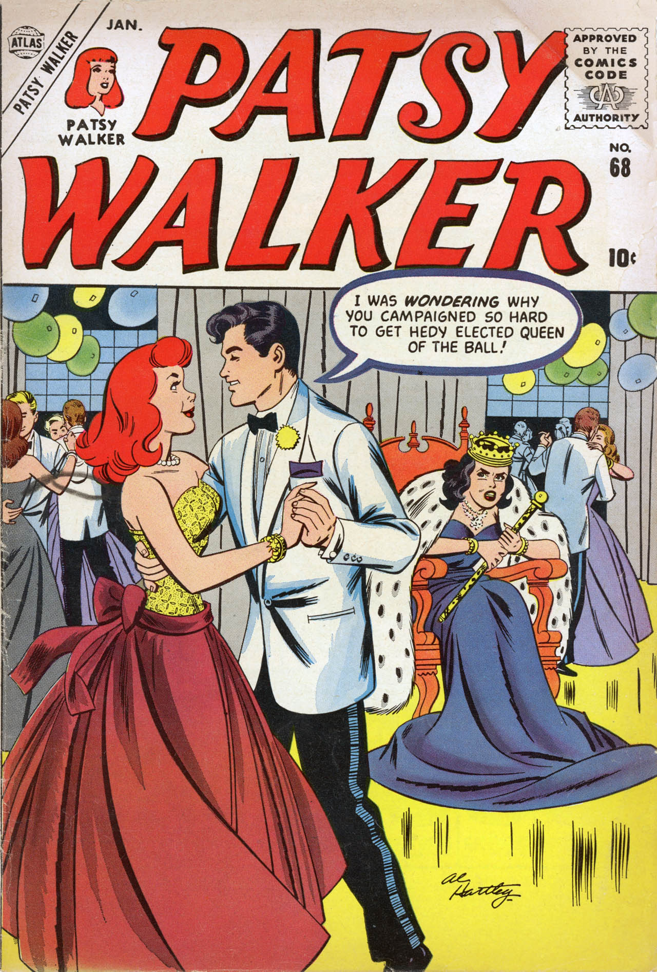Read online Patsy Walker comic -  Issue #68 - 1