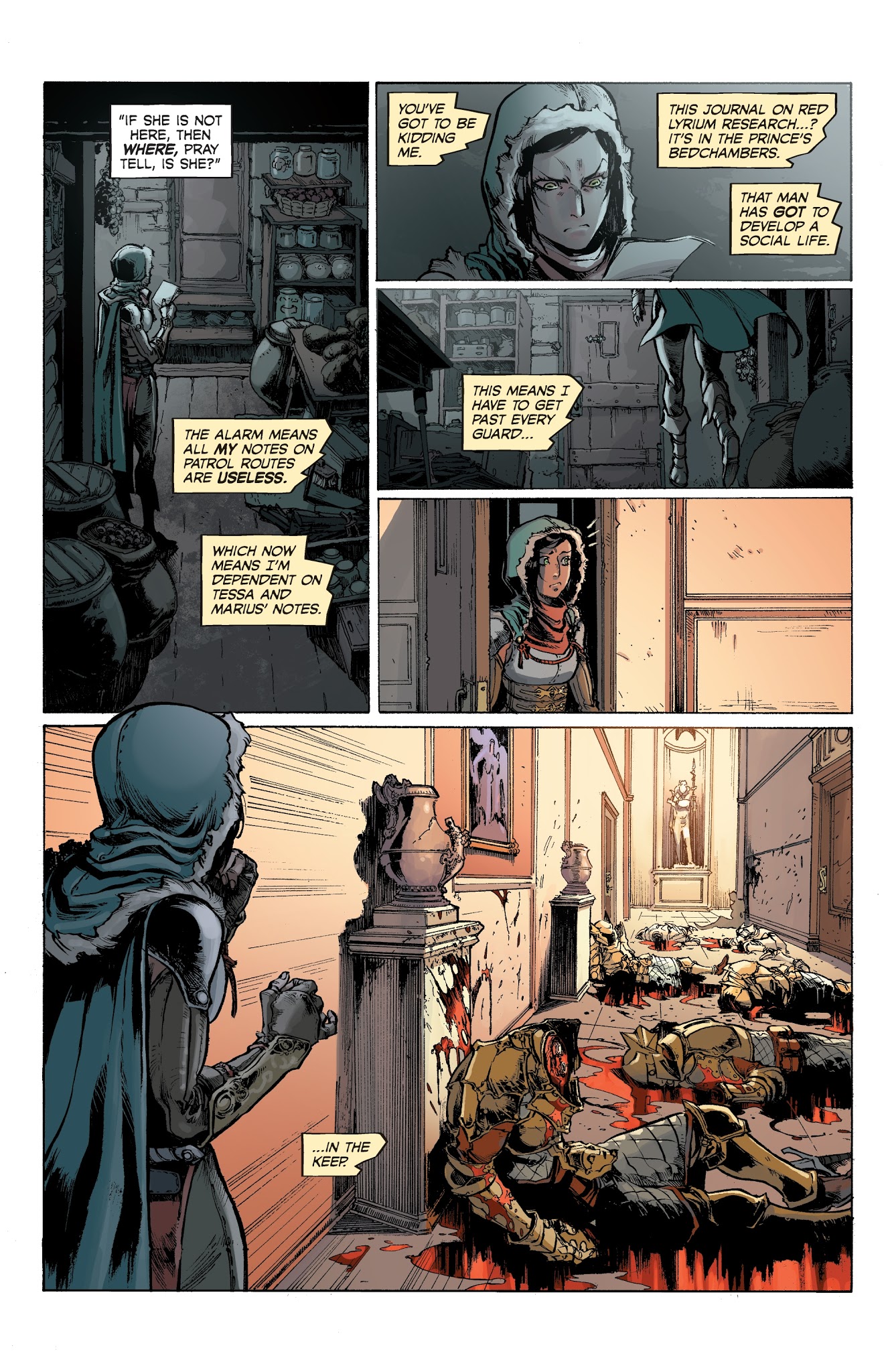 Read online Dragon Age: Knight Errant comic -  Issue #4 - 7