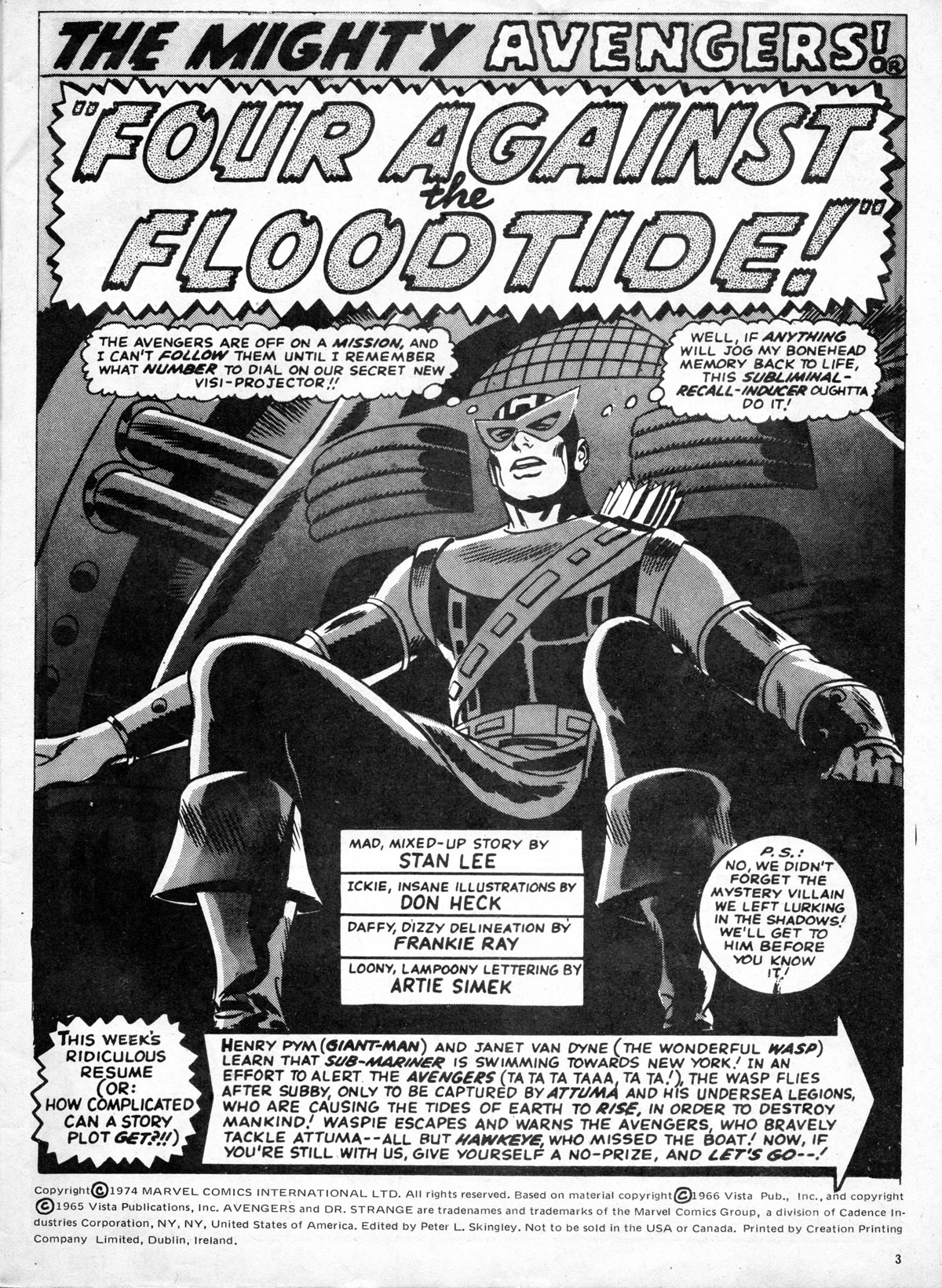 Read online The Avengers (1973) comic -  Issue #24 - 3