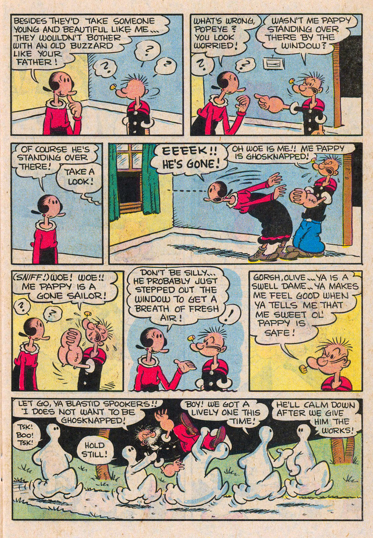 Read online Popeye (1948) comic -  Issue #169 - 7