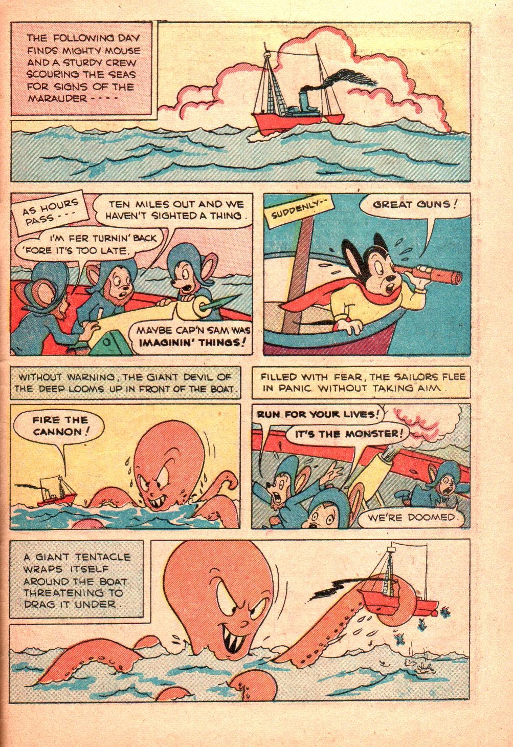 Read online Paul Terry's Mighty Mouse Comics comic -  Issue #15 - 29