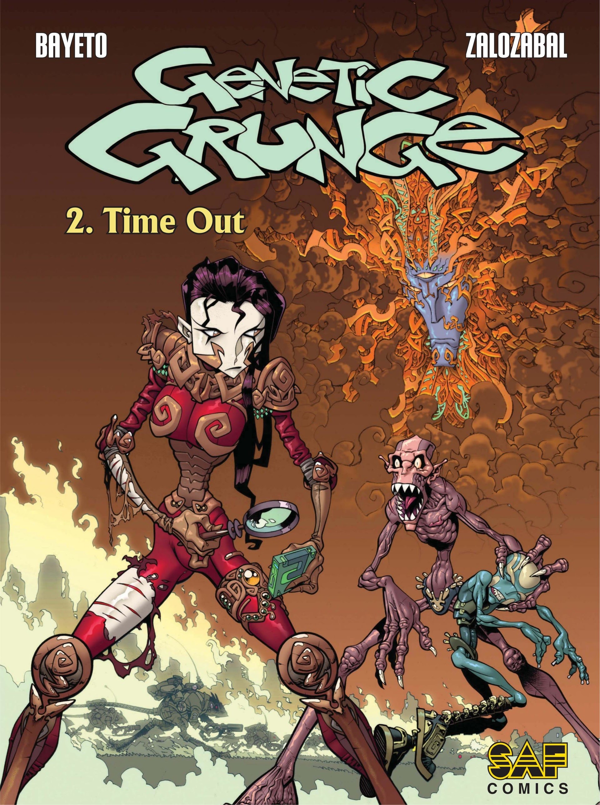 Read online Genetic Grunge comic -  Issue #2 - 1