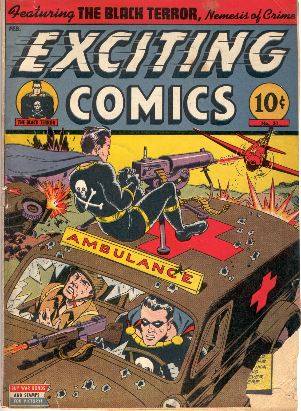 Read online Exciting Comics comic -  Issue #31 - 1