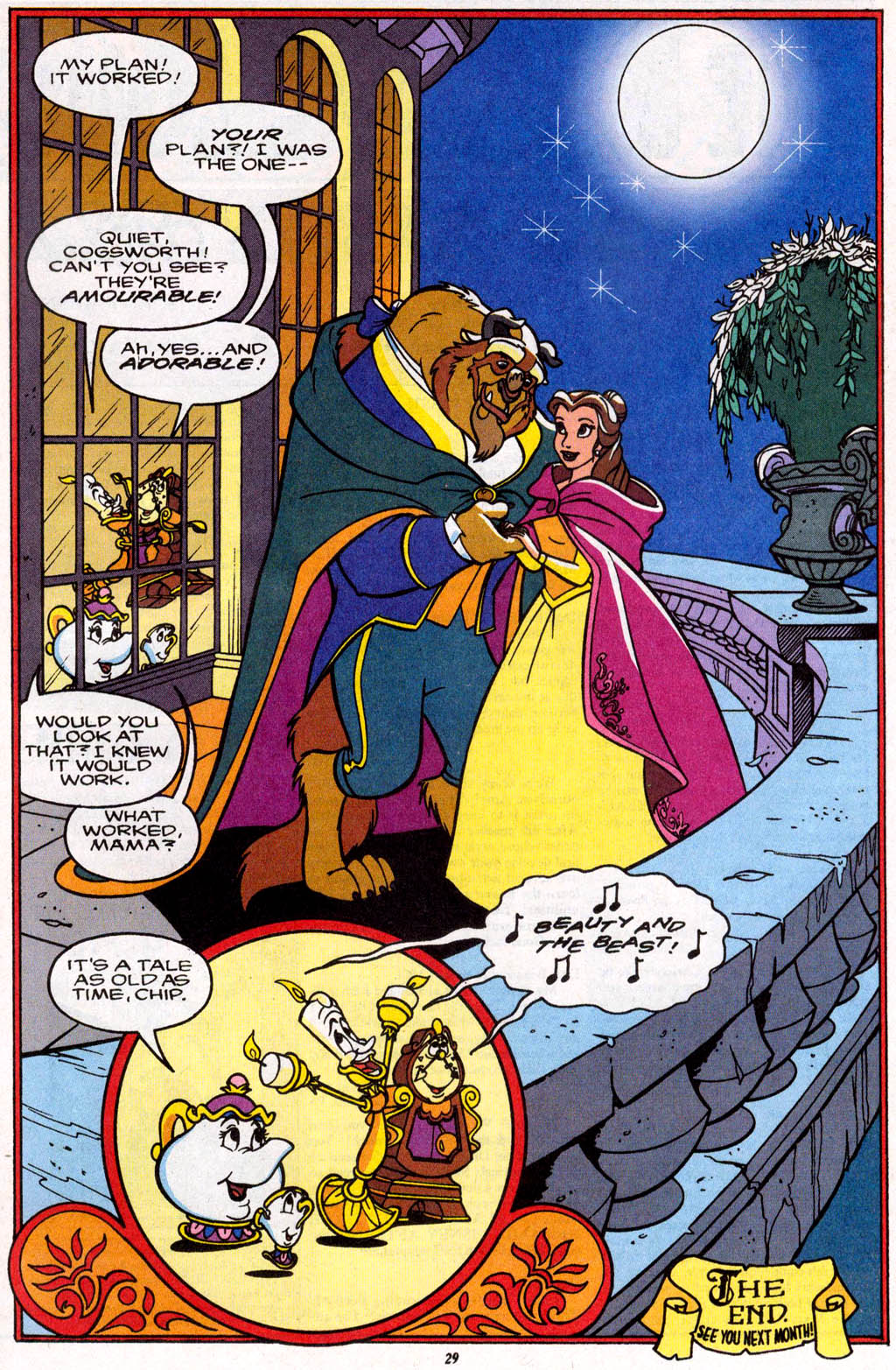 Read online Disney's Beauty and the Beast comic -  Issue #4 - 22