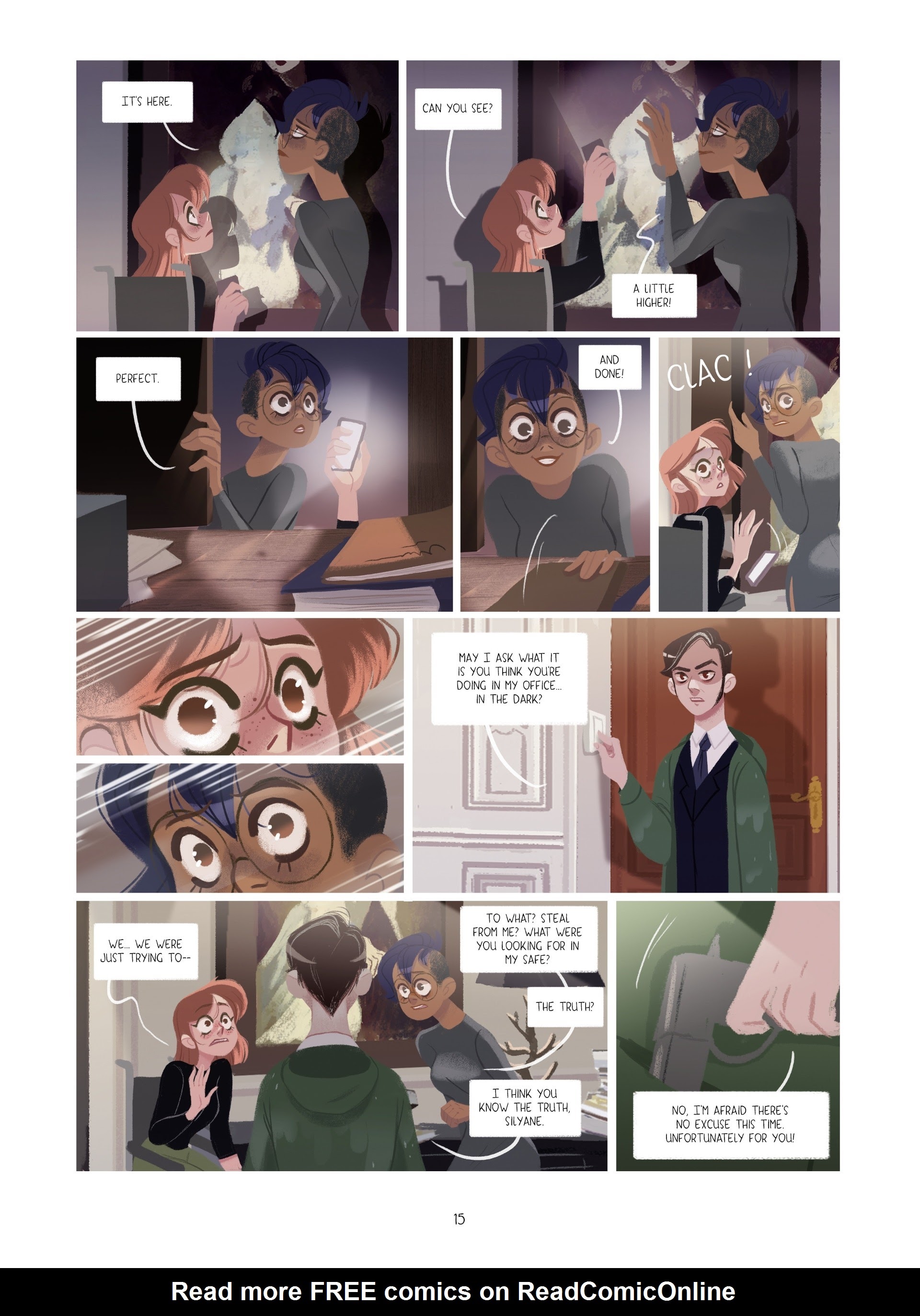 Read online Through Lya's Eyes comic -  Issue #2 - 15