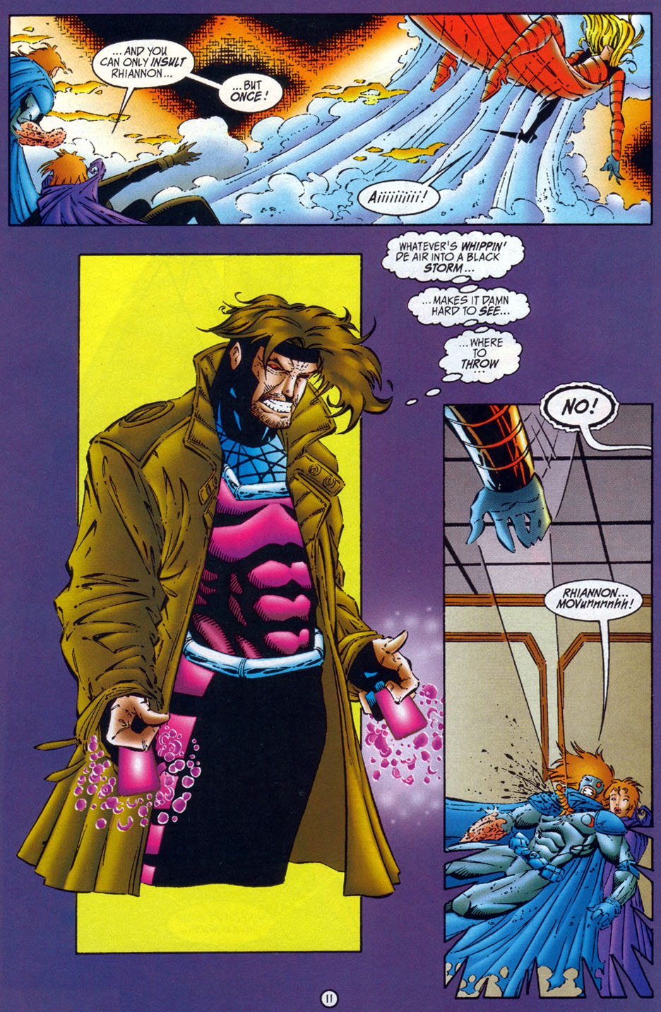 Read online The Night Man/Gambit comic -  Issue #3 - 10