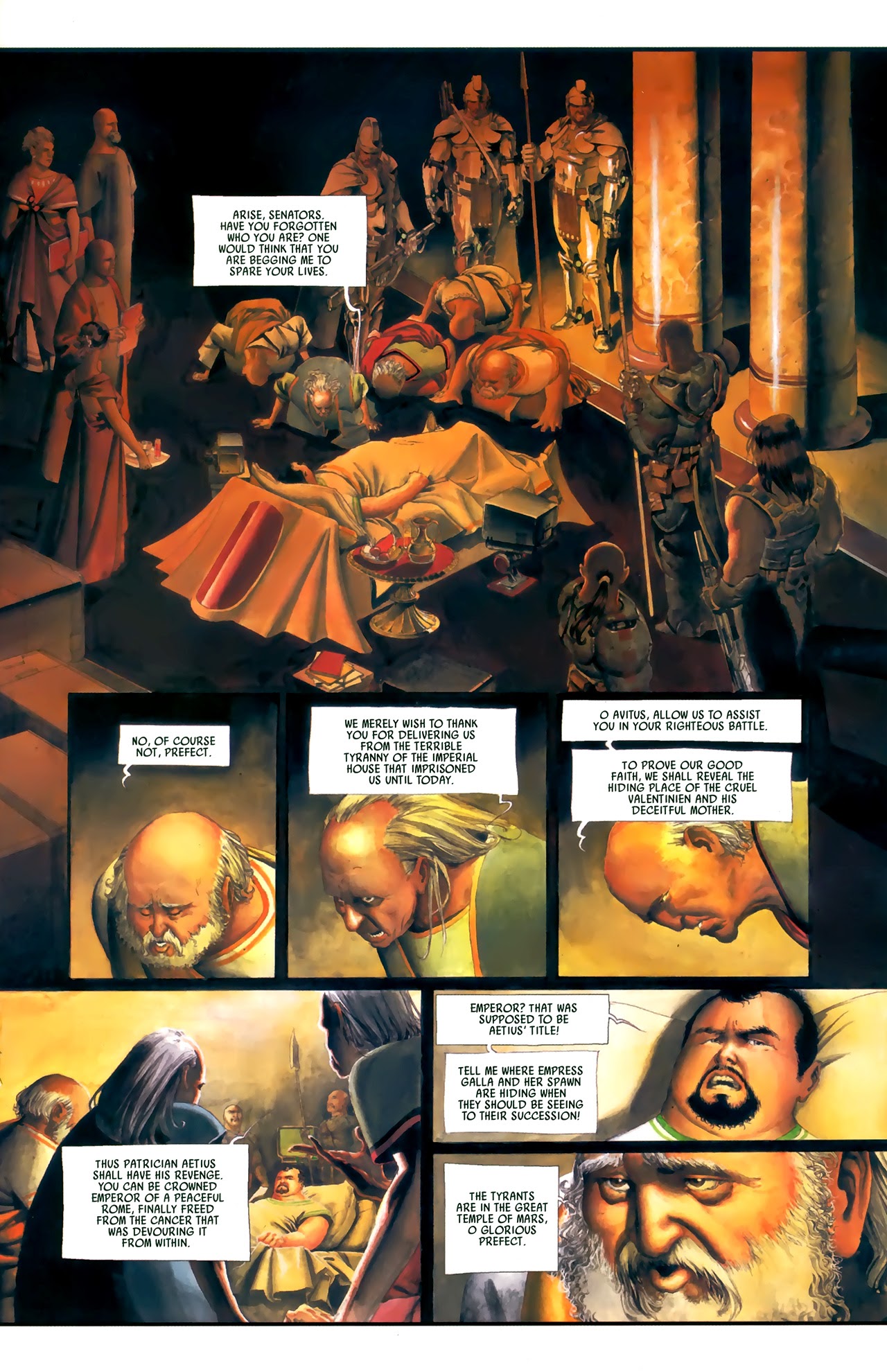 Read online Scourge Of The Gods: The Fall comic -  Issue #2 - 27