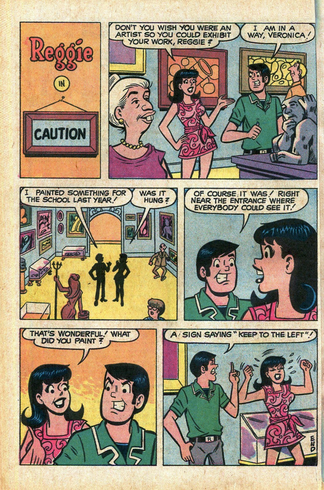 Read online Reggie's Wise Guy Jokes comic -  Issue #8 - 26