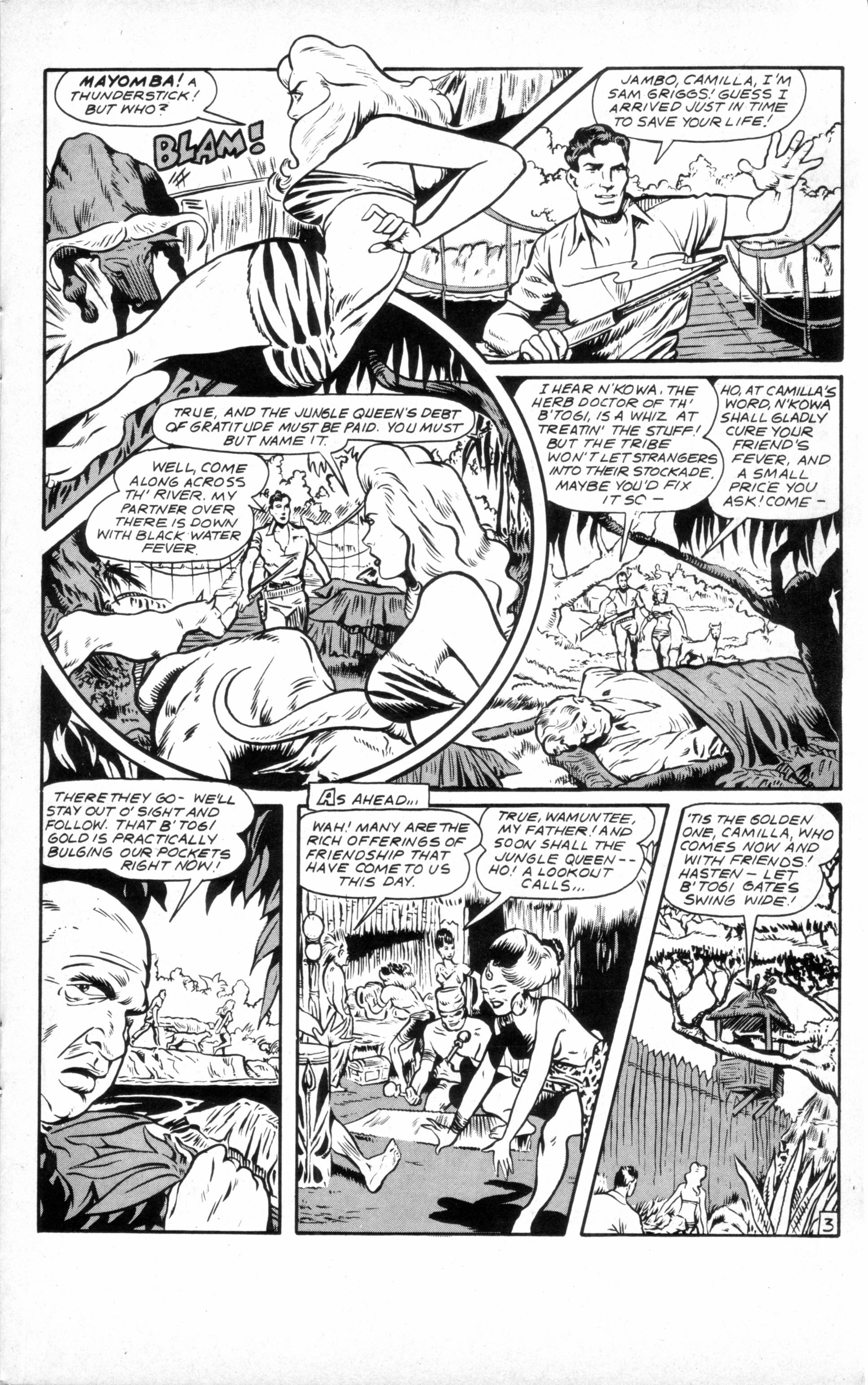 Read online Jungle Girls (1988) comic -  Issue #7 - 15