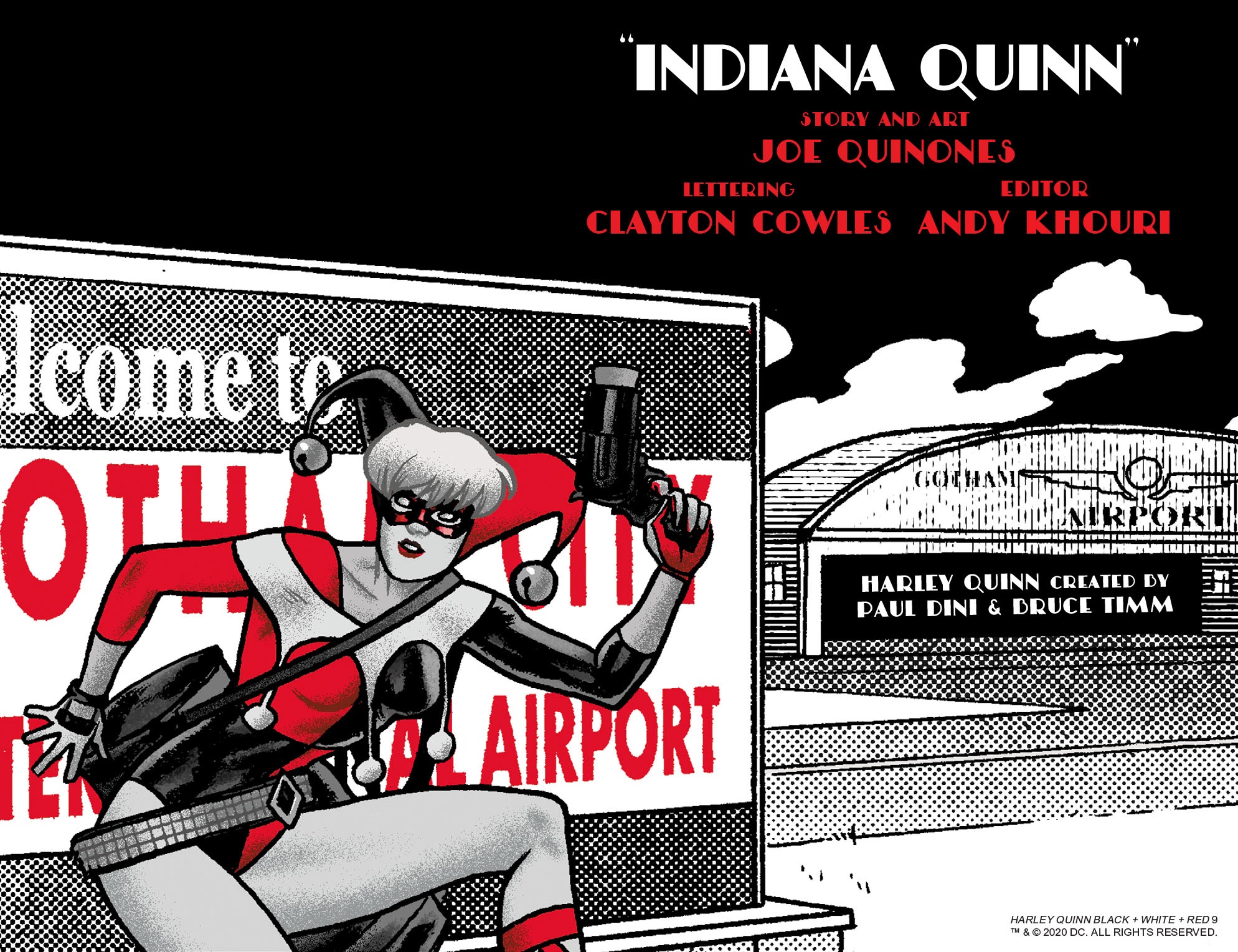 Read online Harley Quinn Black   White   Red comic -  Issue #9 - 3