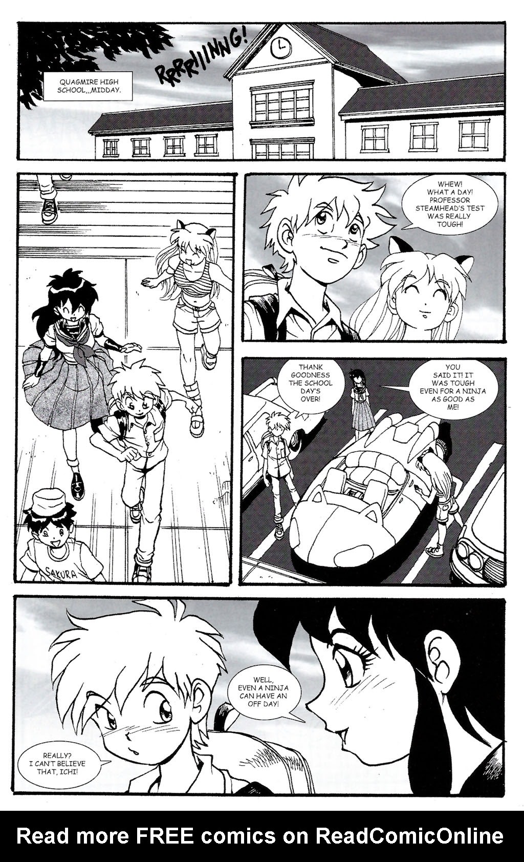 Read online Jenna & Ninja High School comic -  Issue #1 - 22