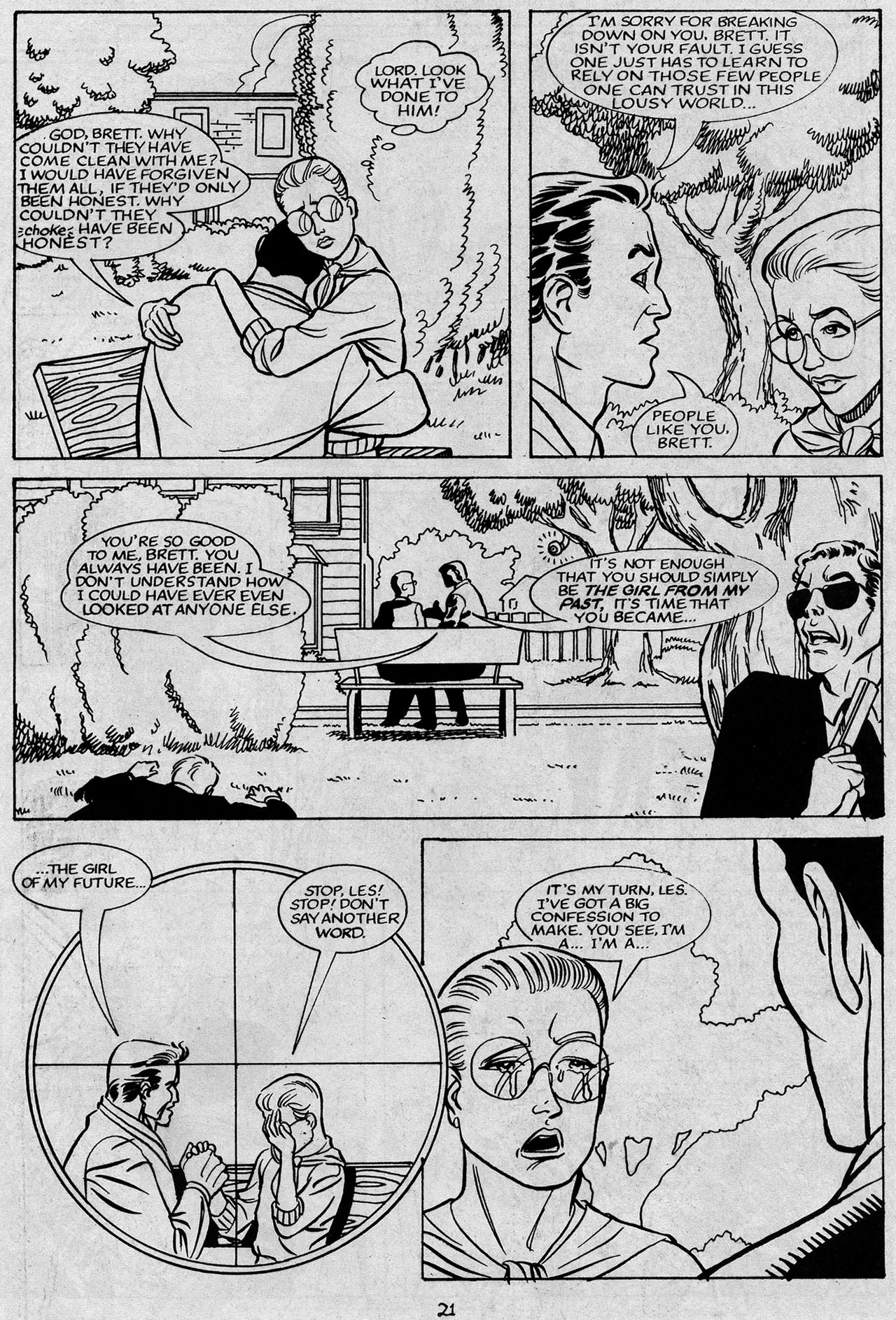 Read online The Trouble With Girls (1989) comic -  Issue #6 - 23