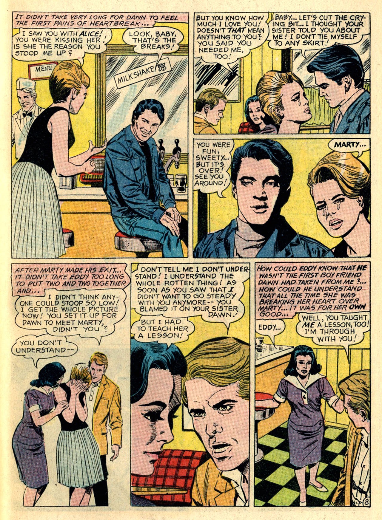 Read online Heart Throbs comic -  Issue #100 - 32