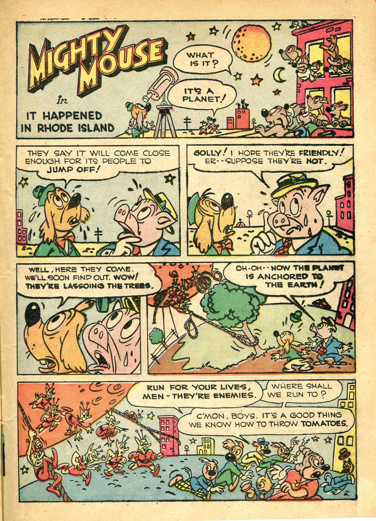 Read online Paul Terry's Mighty Mouse Comics comic -  Issue #23 - 11