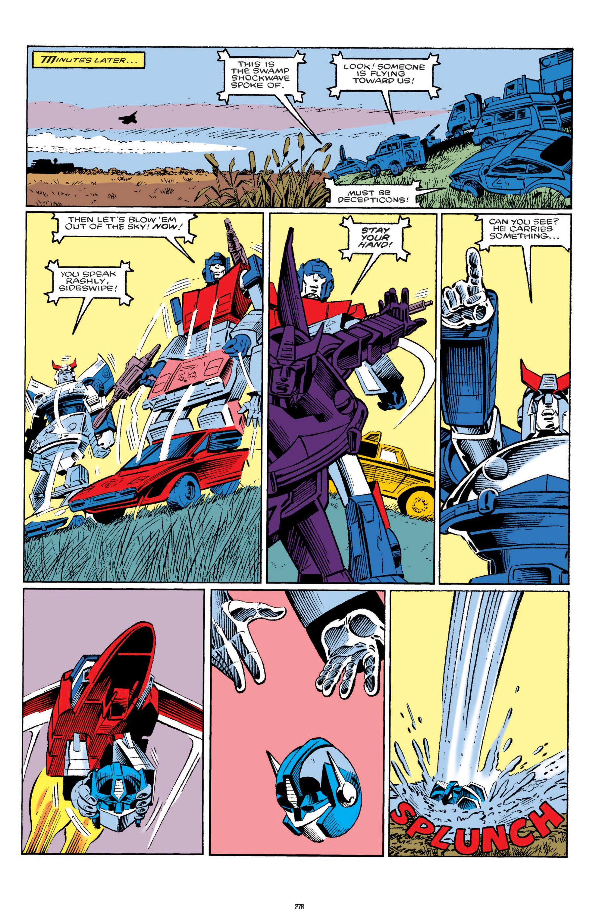 Read online The Transformers Classics comic -  Issue # TPB 1 - 279