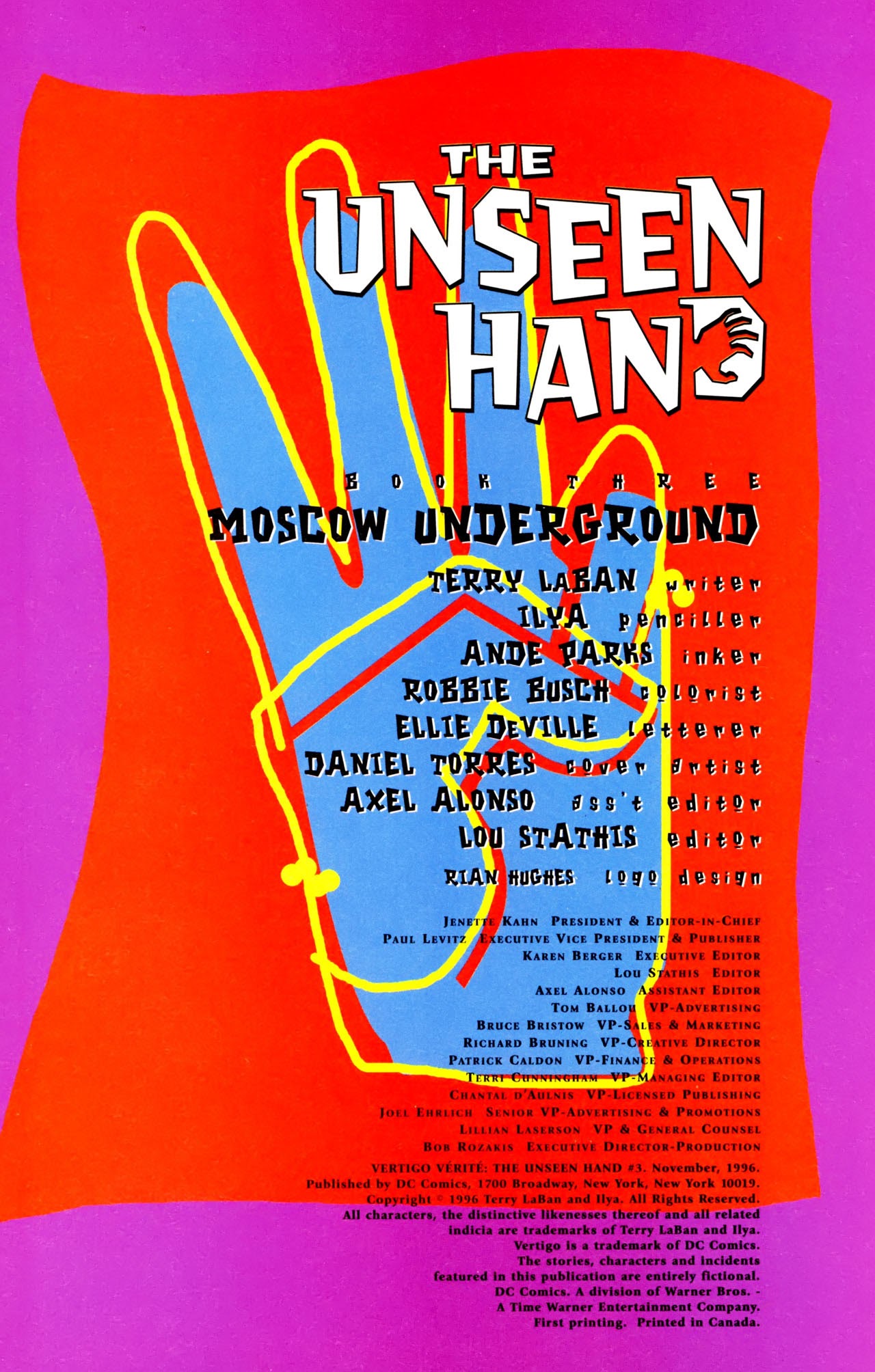 Read online Vertigo Vérité: The Unseen Hand comic -  Issue #3 - 22