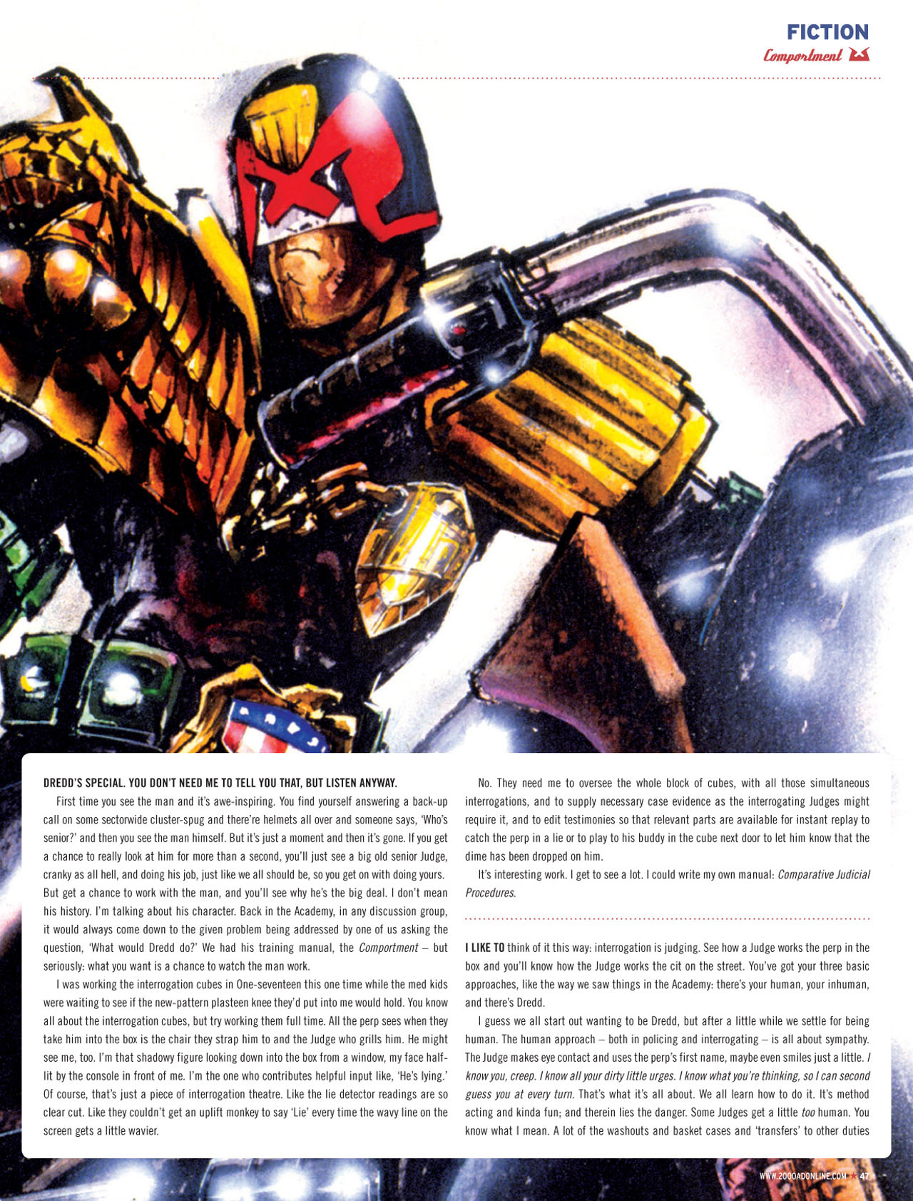 Read online Judge Dredd Megazine (Vol. 5) comic -  Issue #329 - 47