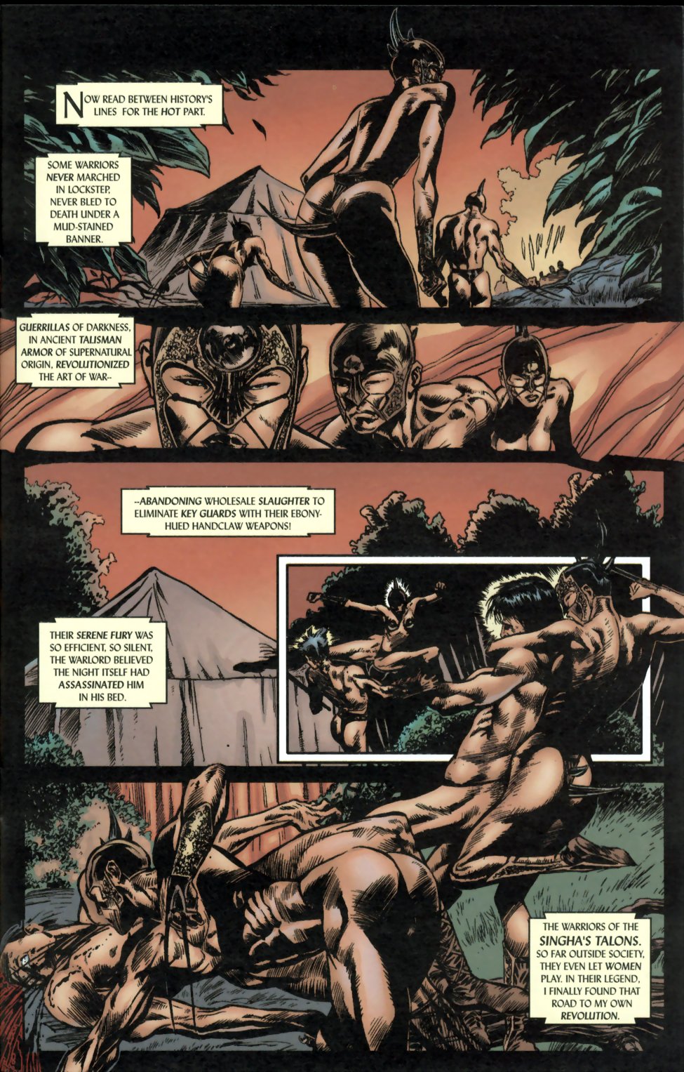 Read online Faust: Singha's Talons comic -  Issue #0.5 - 9