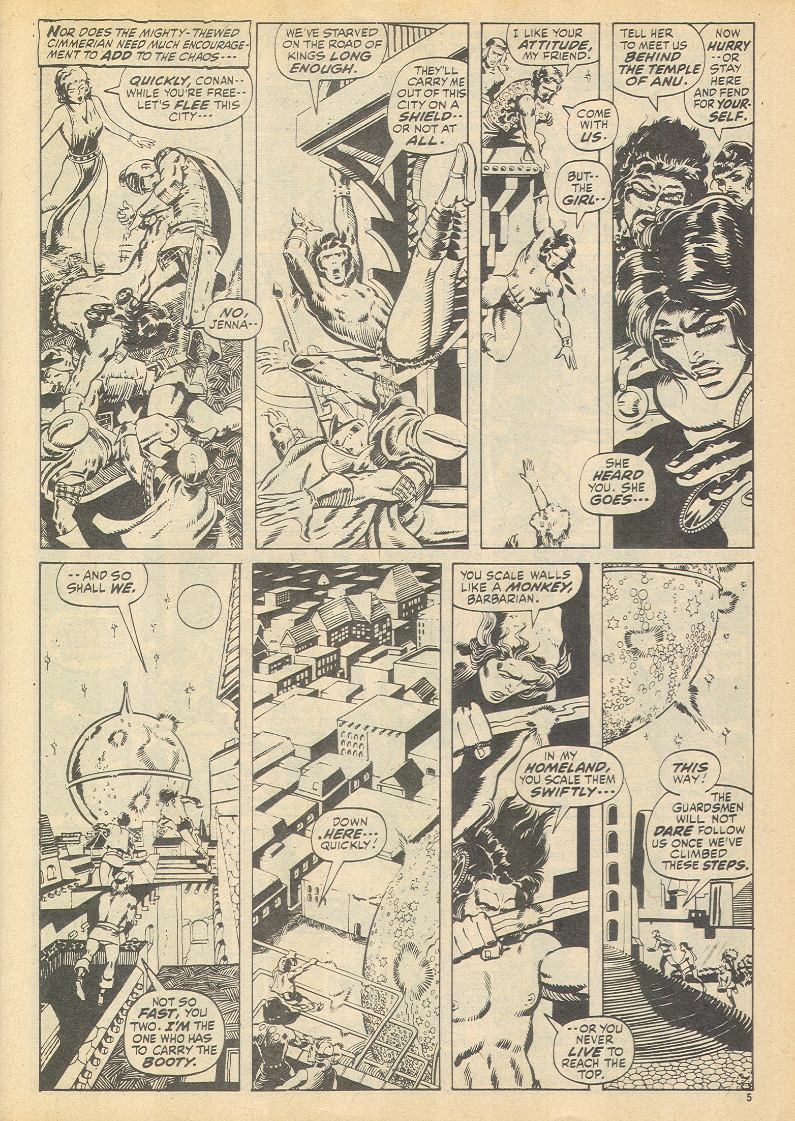 Read online The Savage Sword of Conan (1975) comic -  Issue #10 - 5