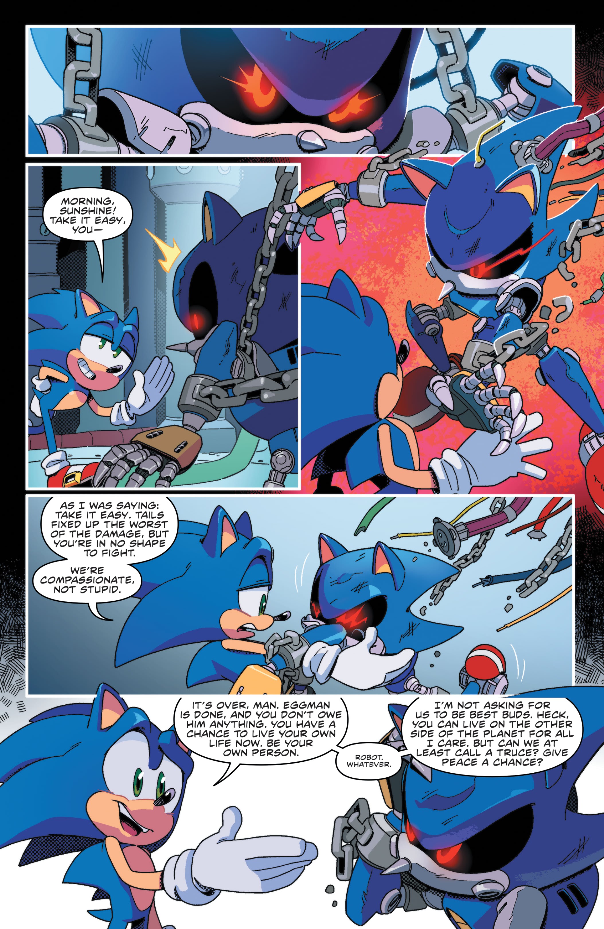 Read online Sonic the Hedgehog (2018) comic -  Issue # _The IDW Collection 1 (Part 3) - 36