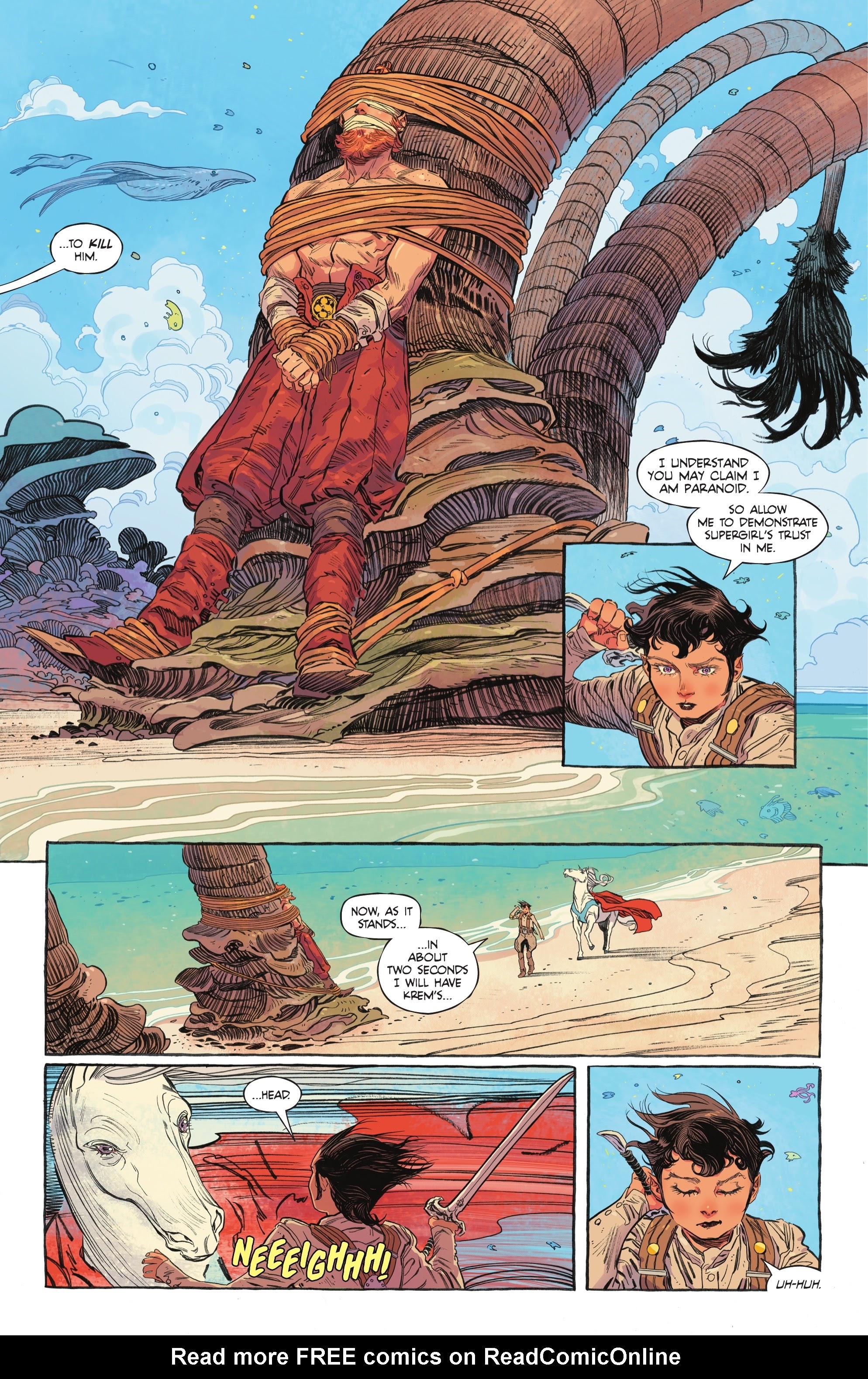 Read online Supergirl: Woman of Tomorrow comic -  Issue #7 - 8