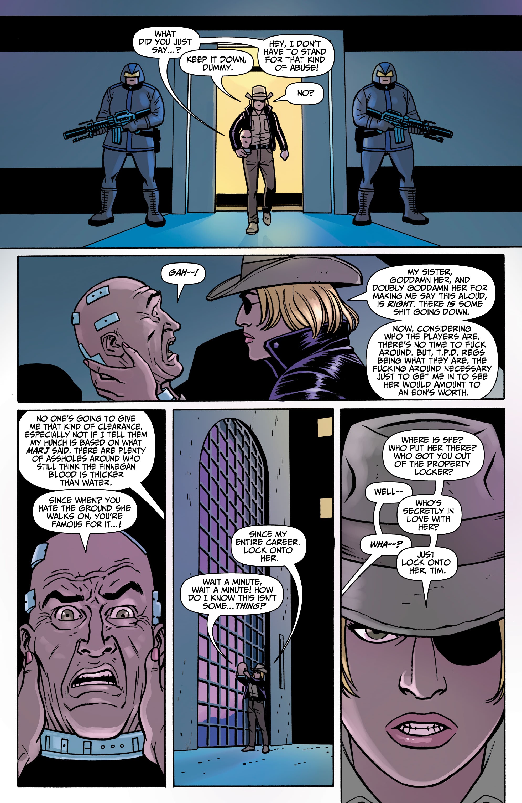 Read online Marjorie Finnegan, Temporal Criminal comic -  Issue #4 - 18