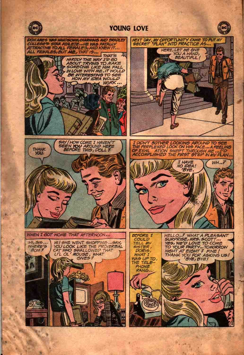 Read online Young Love (1963) comic -  Issue #44 - 4