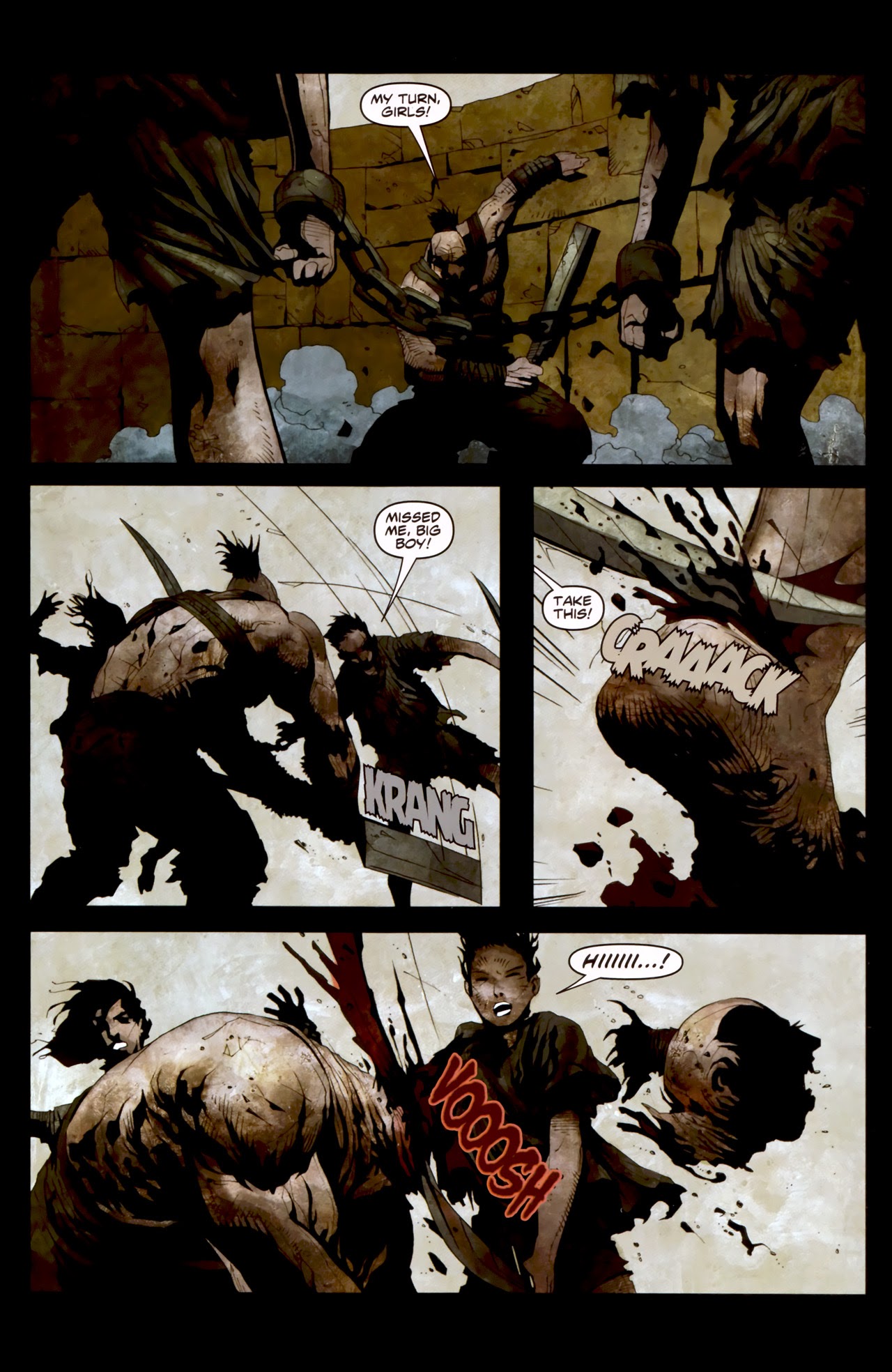 Read online Widow Warriors comic -  Issue #4 - 11
