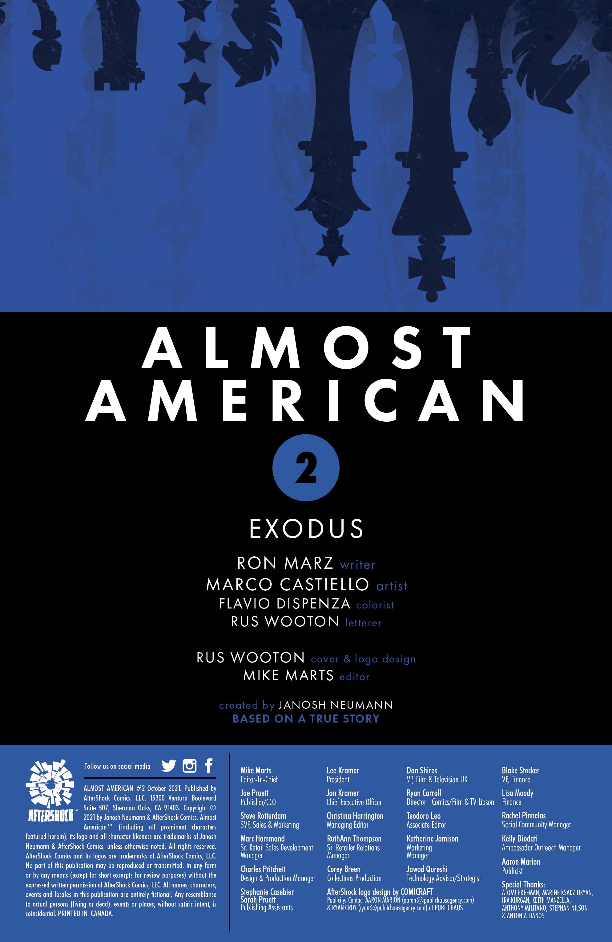Read online Almost American comic -  Issue #2 - 2