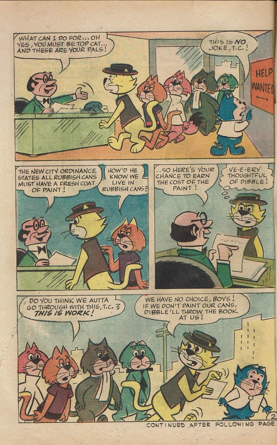 Read online Top Cat (1970) comic -  Issue #15 - 16