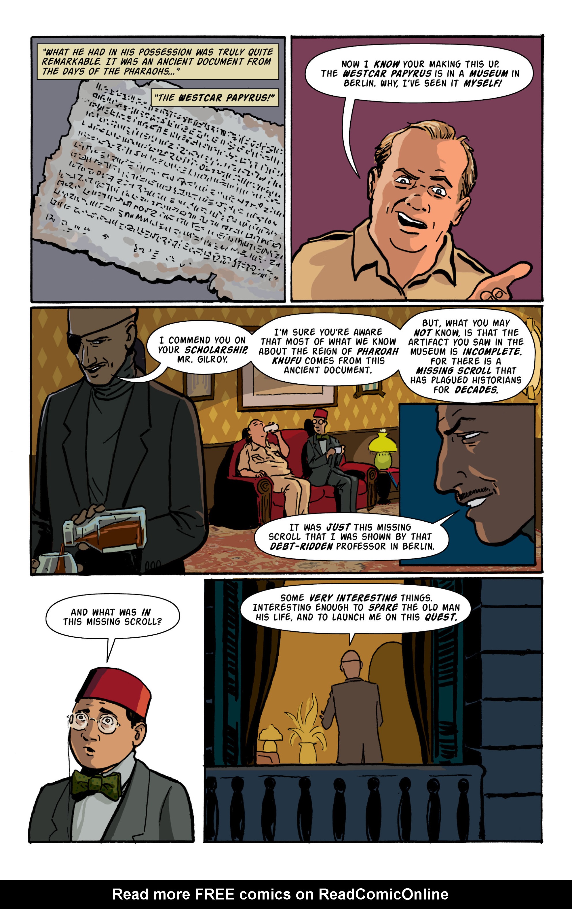 Read online Rocket Robinson and the Pharaoh's Fortune comic -  Issue # TPB (Part 2) - 9