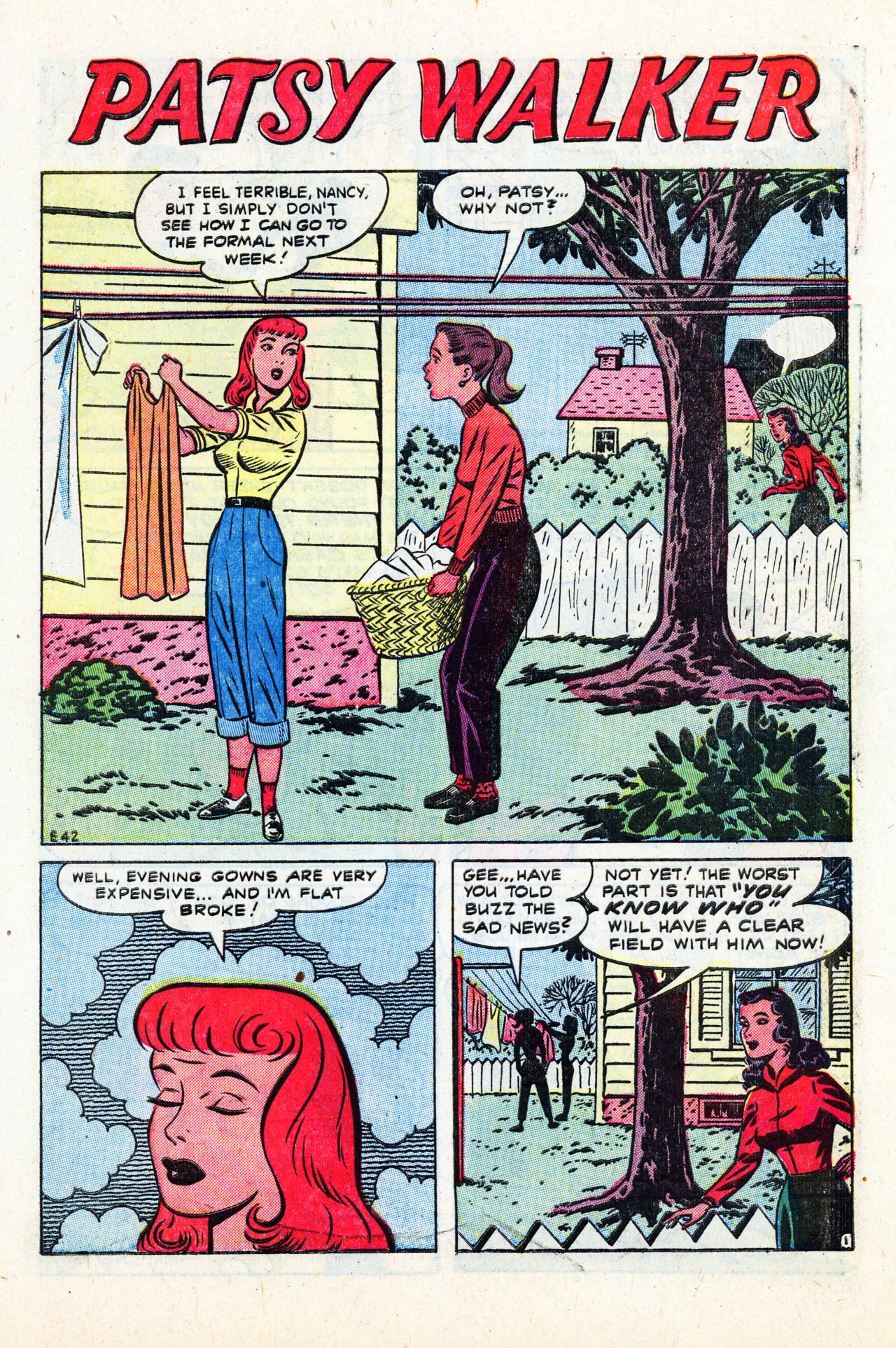 Read online Patsy Walker comic -  Issue #52 - 43