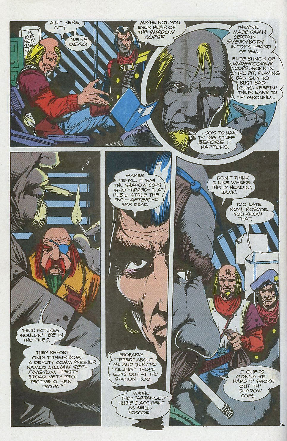 Read online Grimjack comic -  Issue #6 - 12