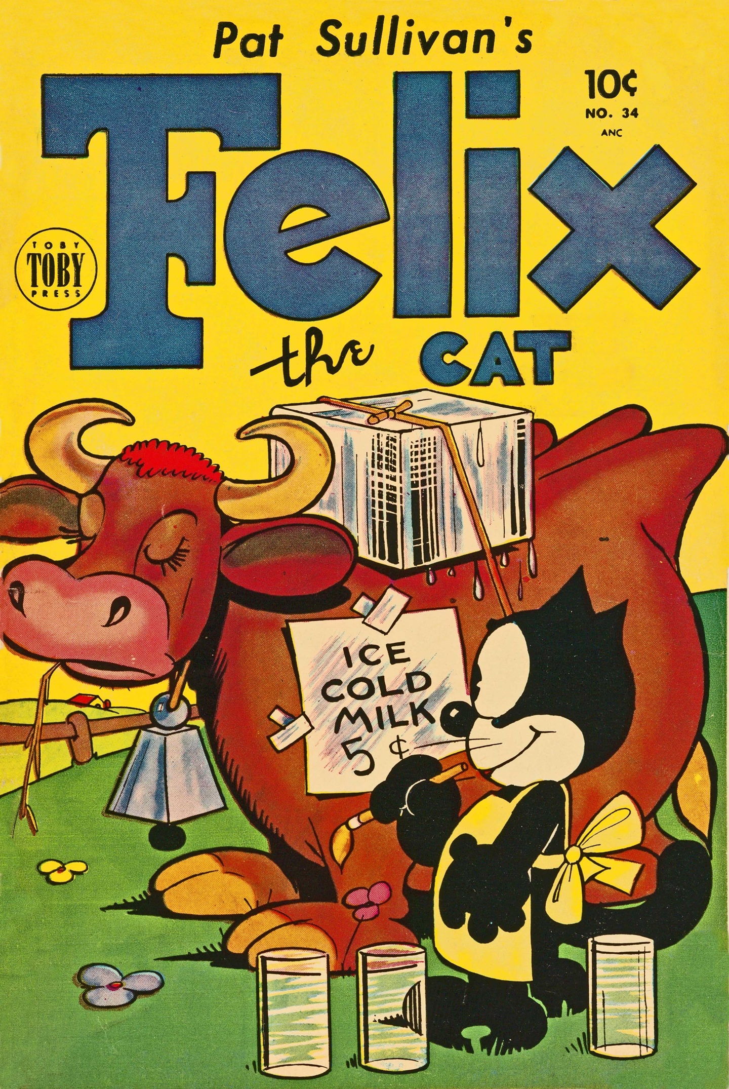 Read online Felix the Cat (1951) comic -  Issue #34 - 1