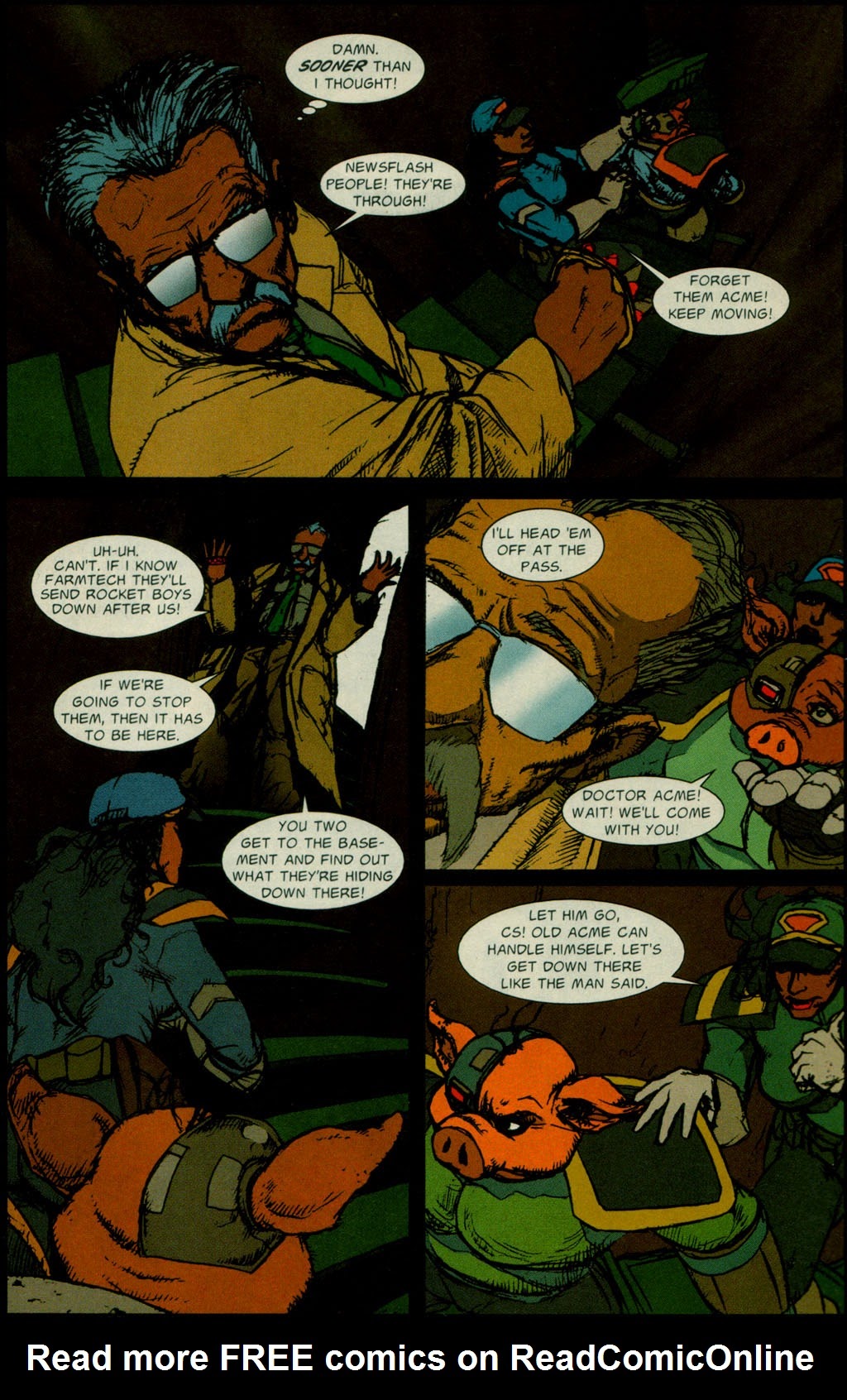 Read online Cyberswine comic -  Issue #1 - 11