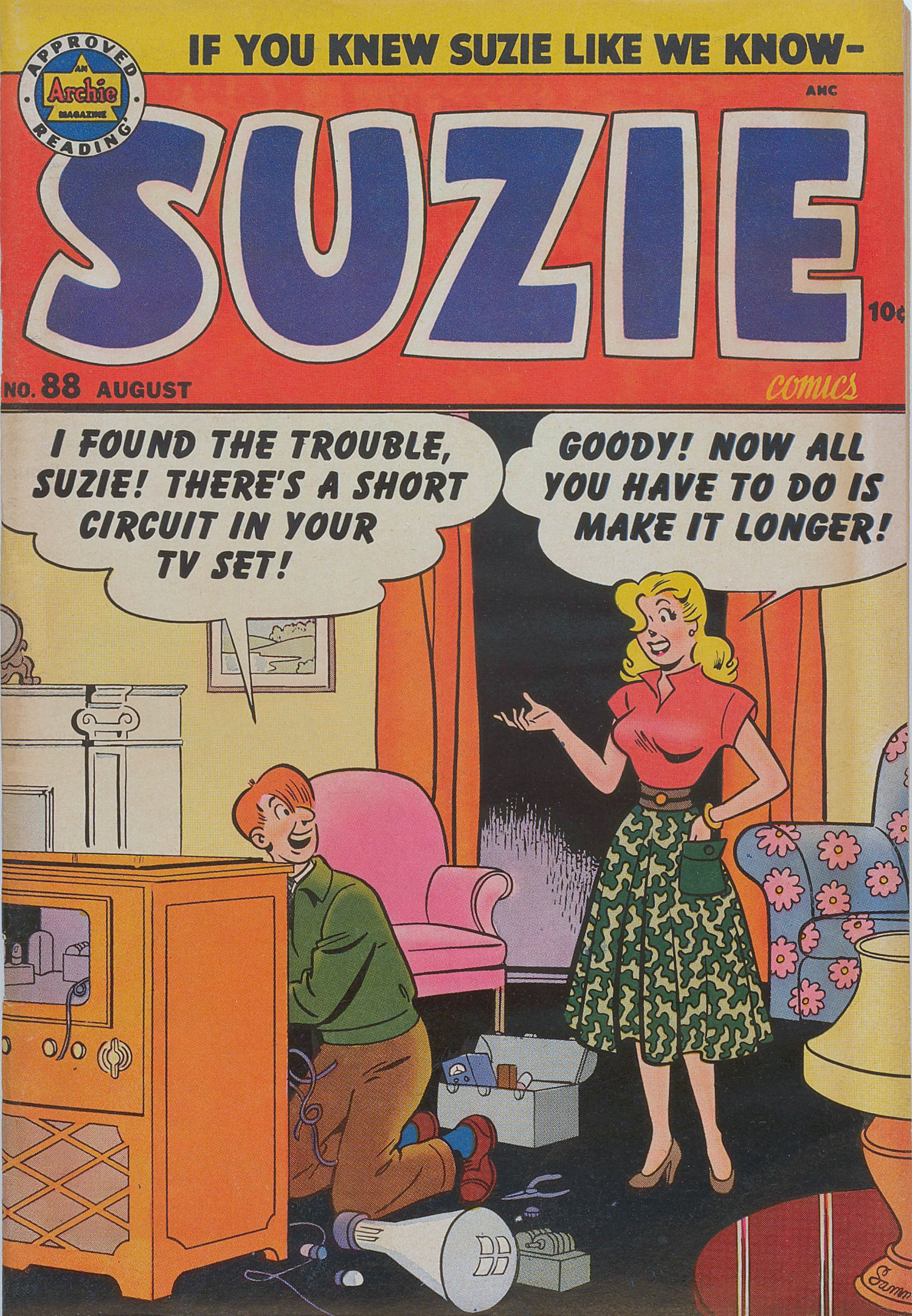 Read online Suzie Comics comic -  Issue #88 - 1