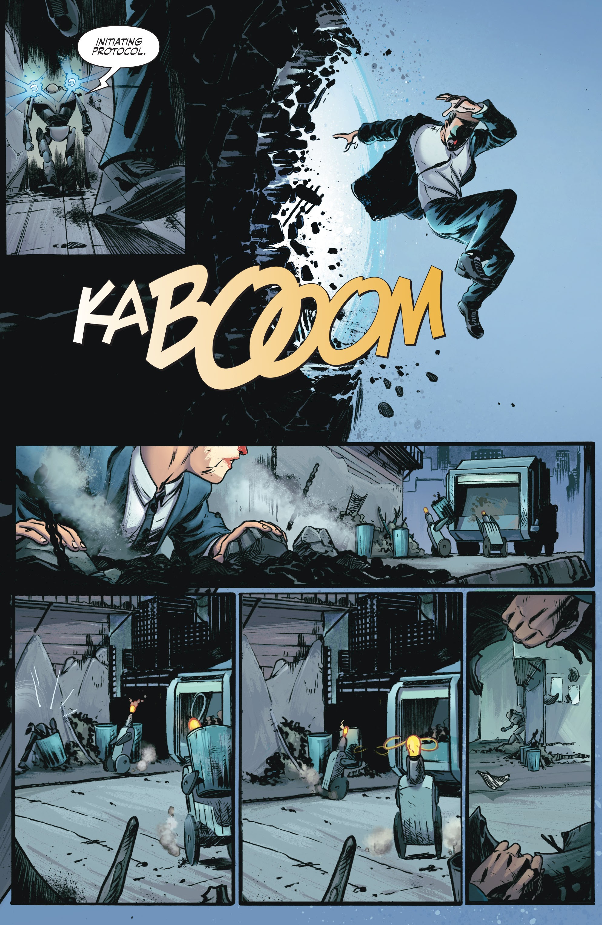 Read online Robot Clown Mob comic -  Issue # TPB - 51