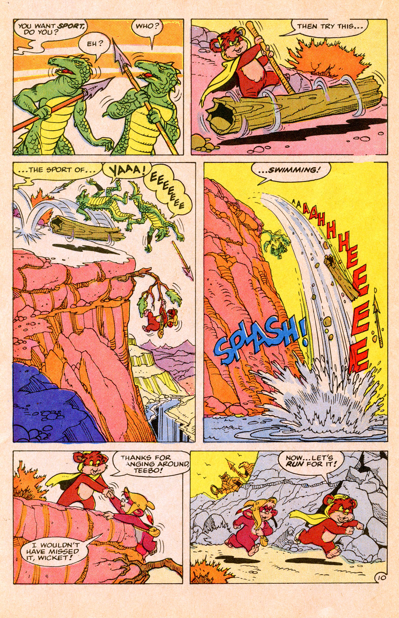 Read online Ewoks (1987) comic -  Issue #4 - 16