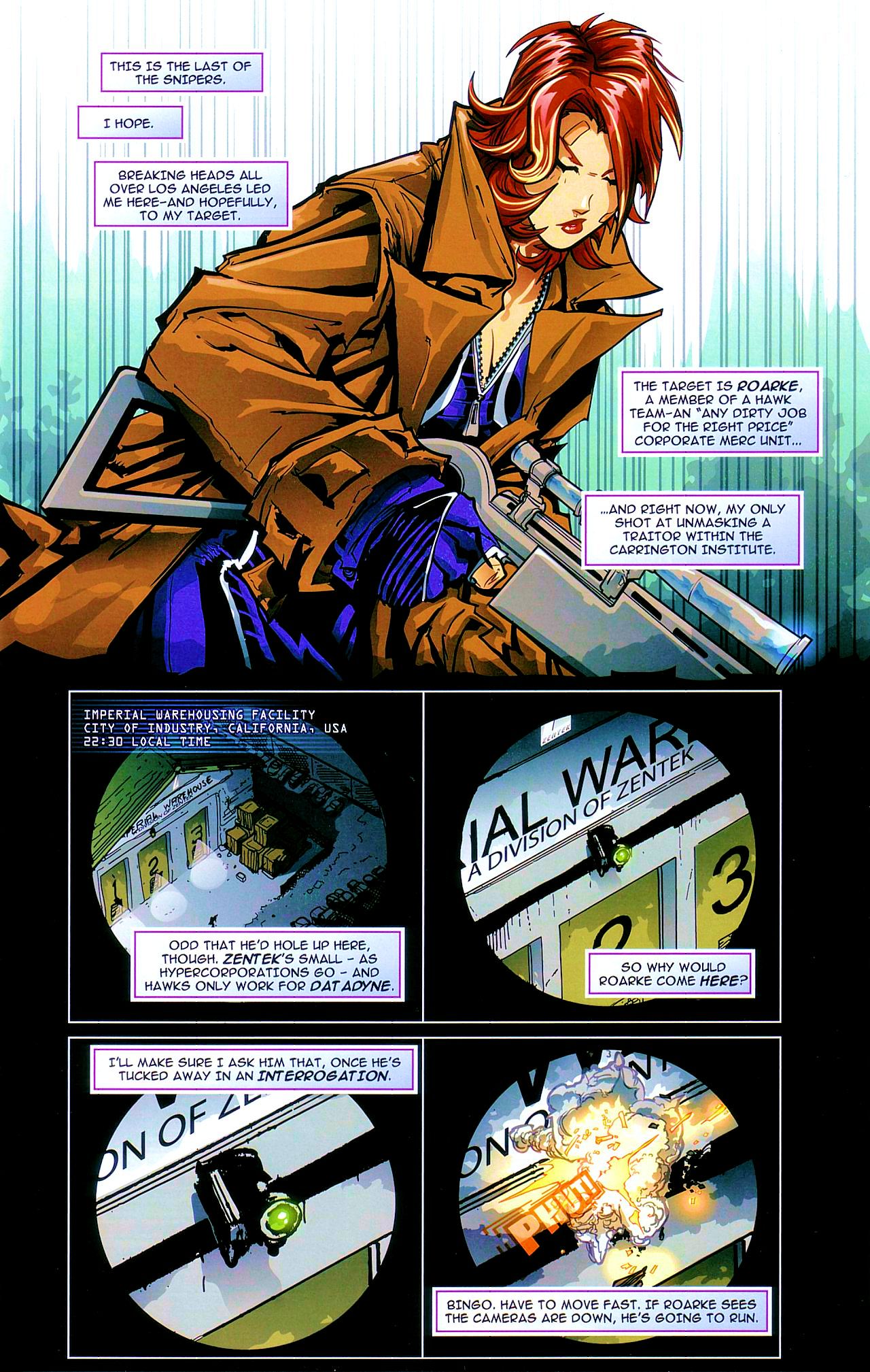 Read online Perfect Dark: Janus Tears comic -  Issue #4 - 7