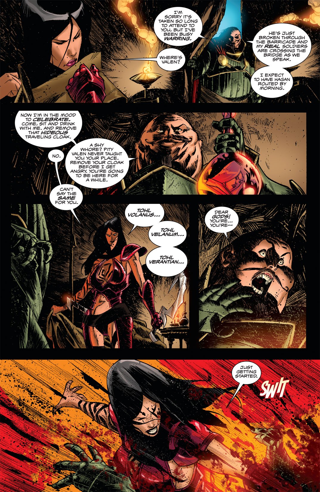 Read online Valen the Outcast comic -  Issue #2 - 21