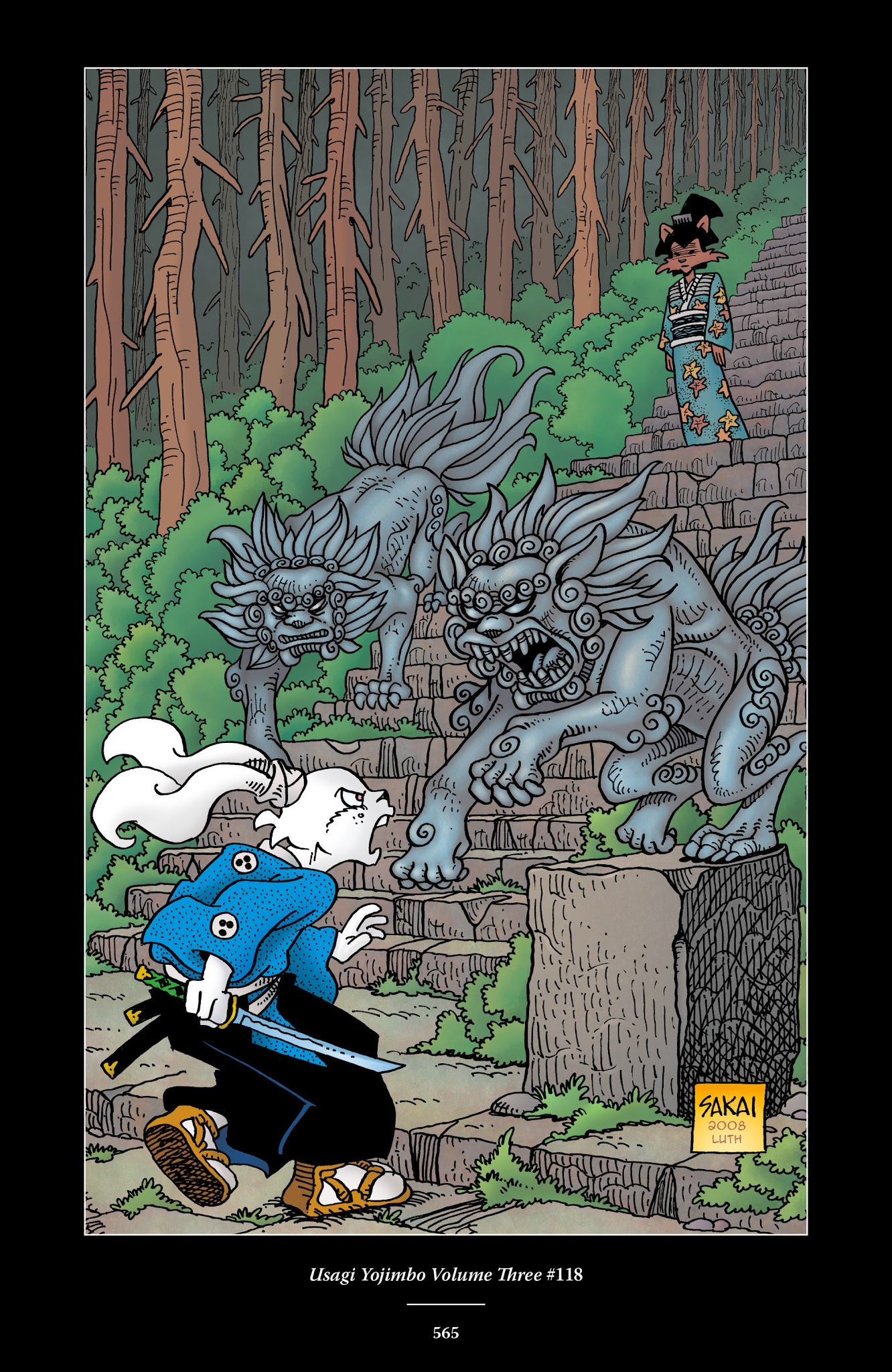 Read online The Usagi Yojimbo Saga comic -  Issue # TPB 7 - 557