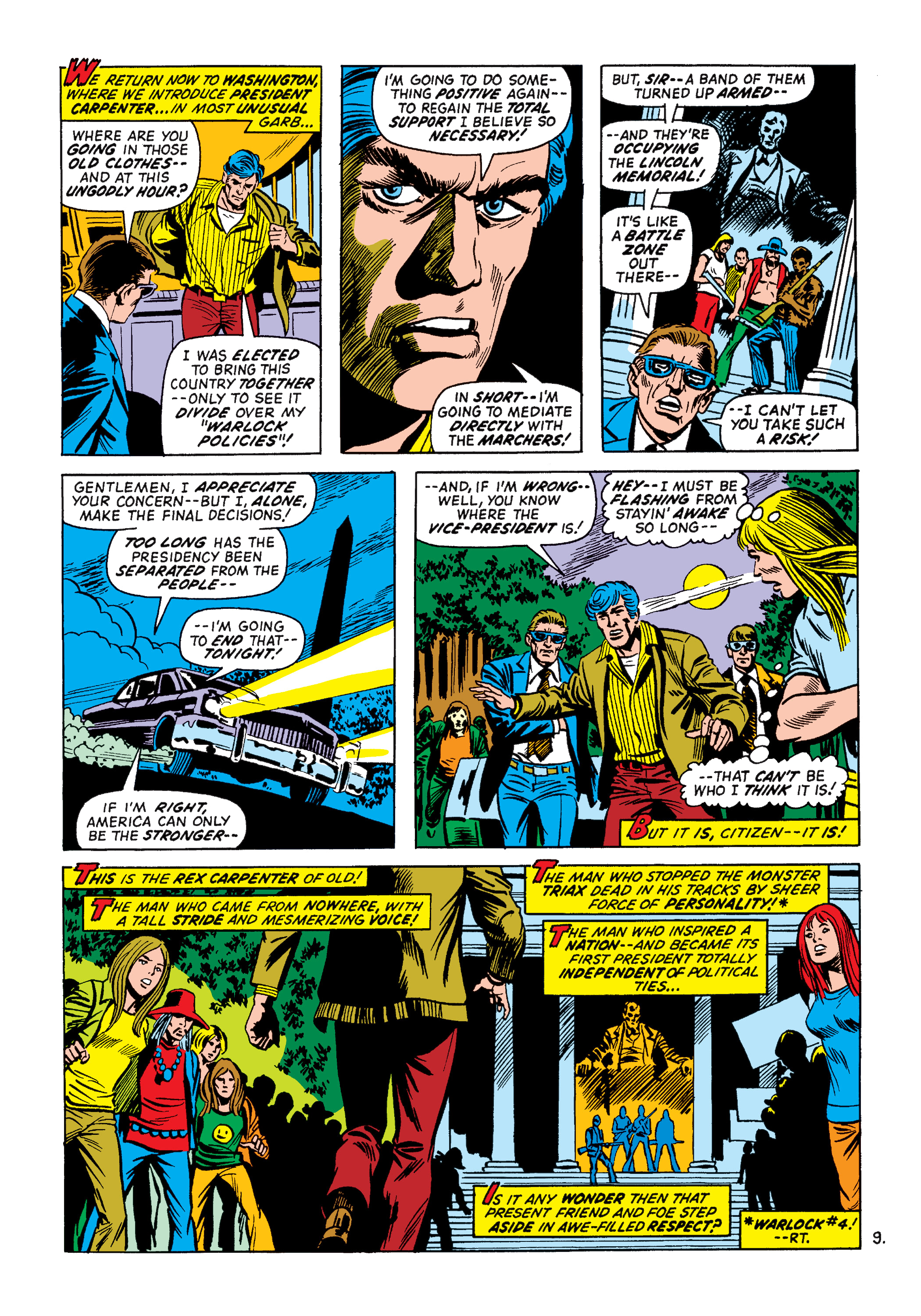 Read online Marvel Masterworks: Warlock comic -  Issue # TPB 1 (Part 3) - 10