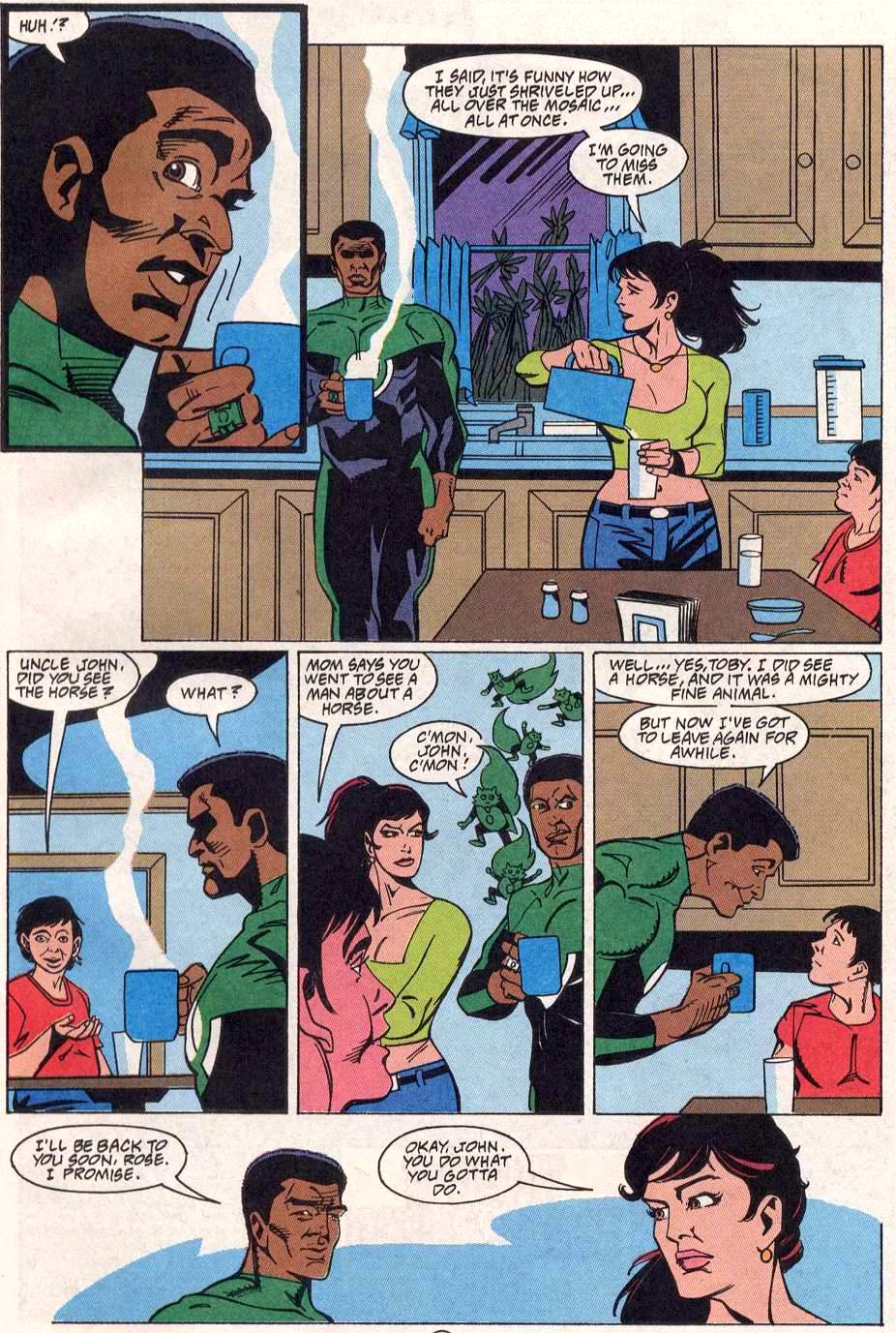 Read online Green Lantern: Mosaic comic -  Issue #14 - 22