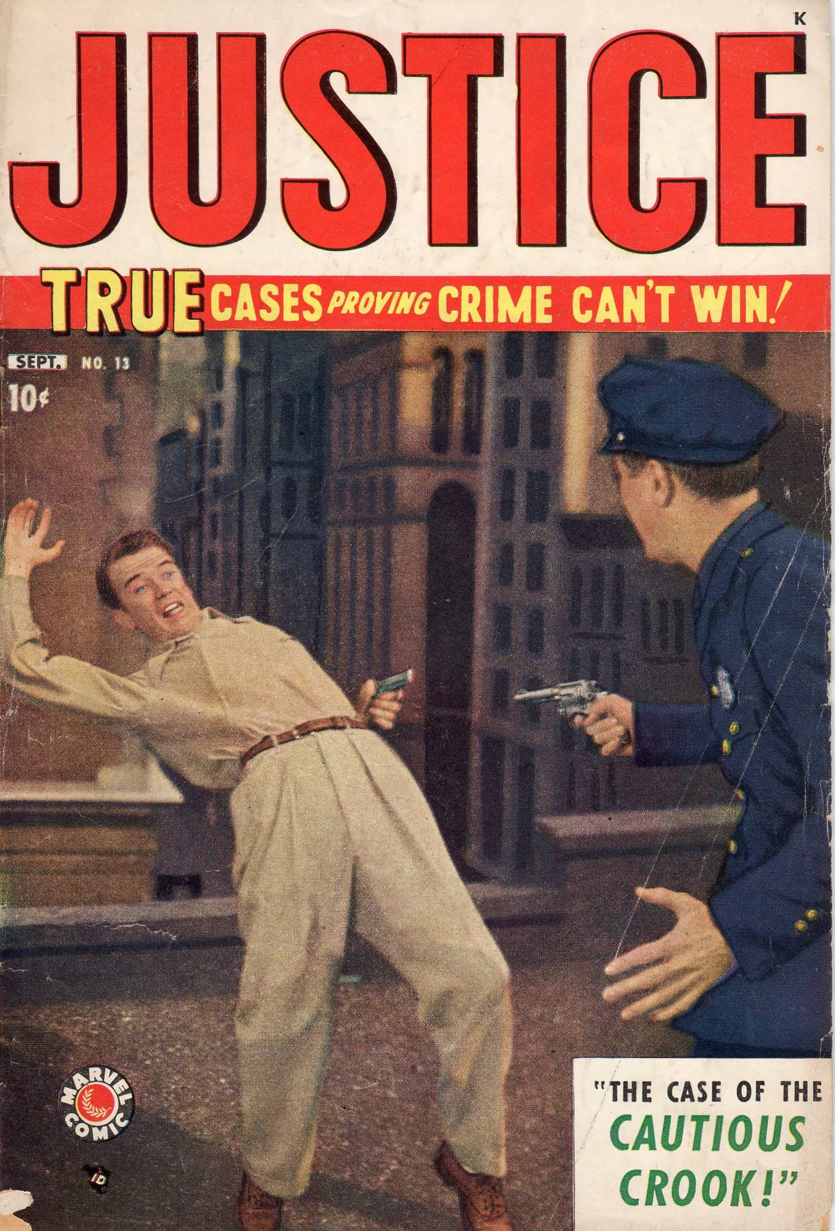 Read online Justice (1947) comic -  Issue #13 - 1