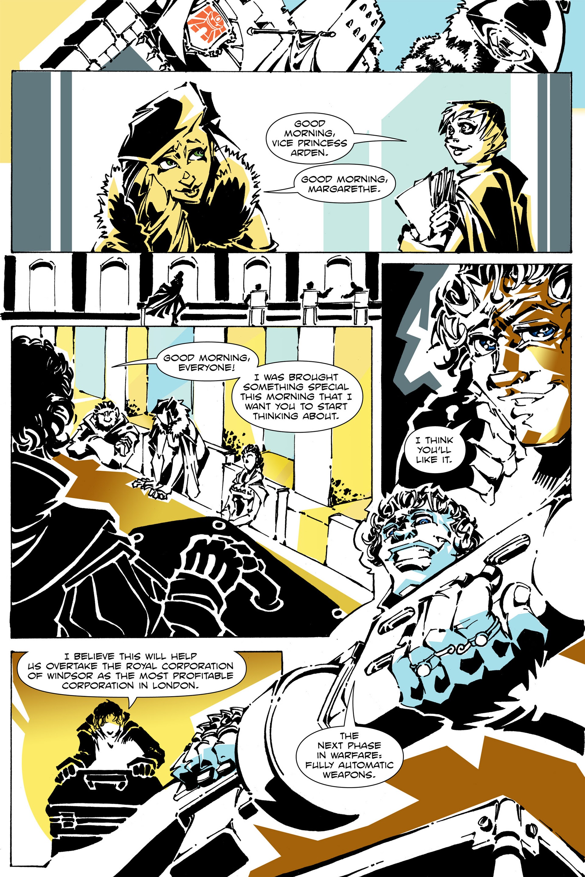 Read online Artful Daggers comic -  Issue #3 - 14