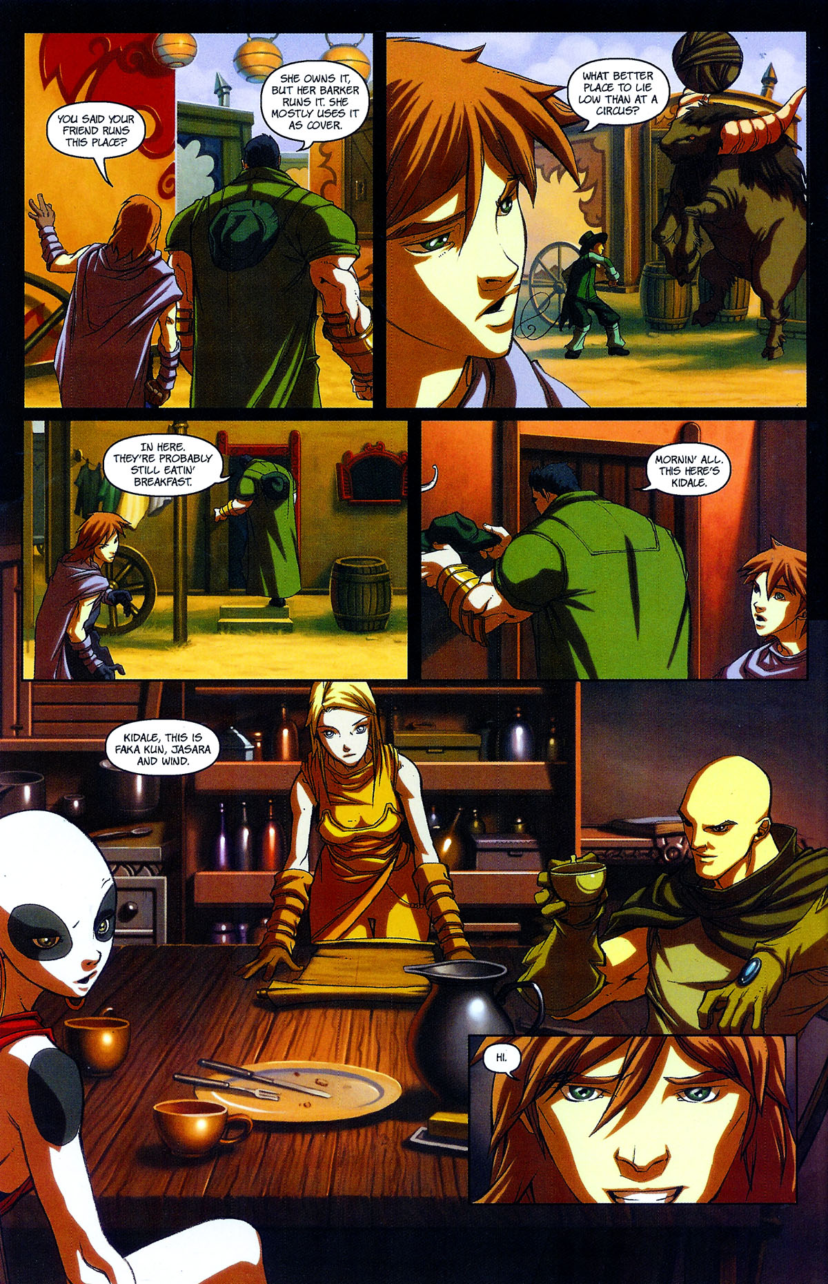 Read online Exalted comic -  Issue #2 - 10