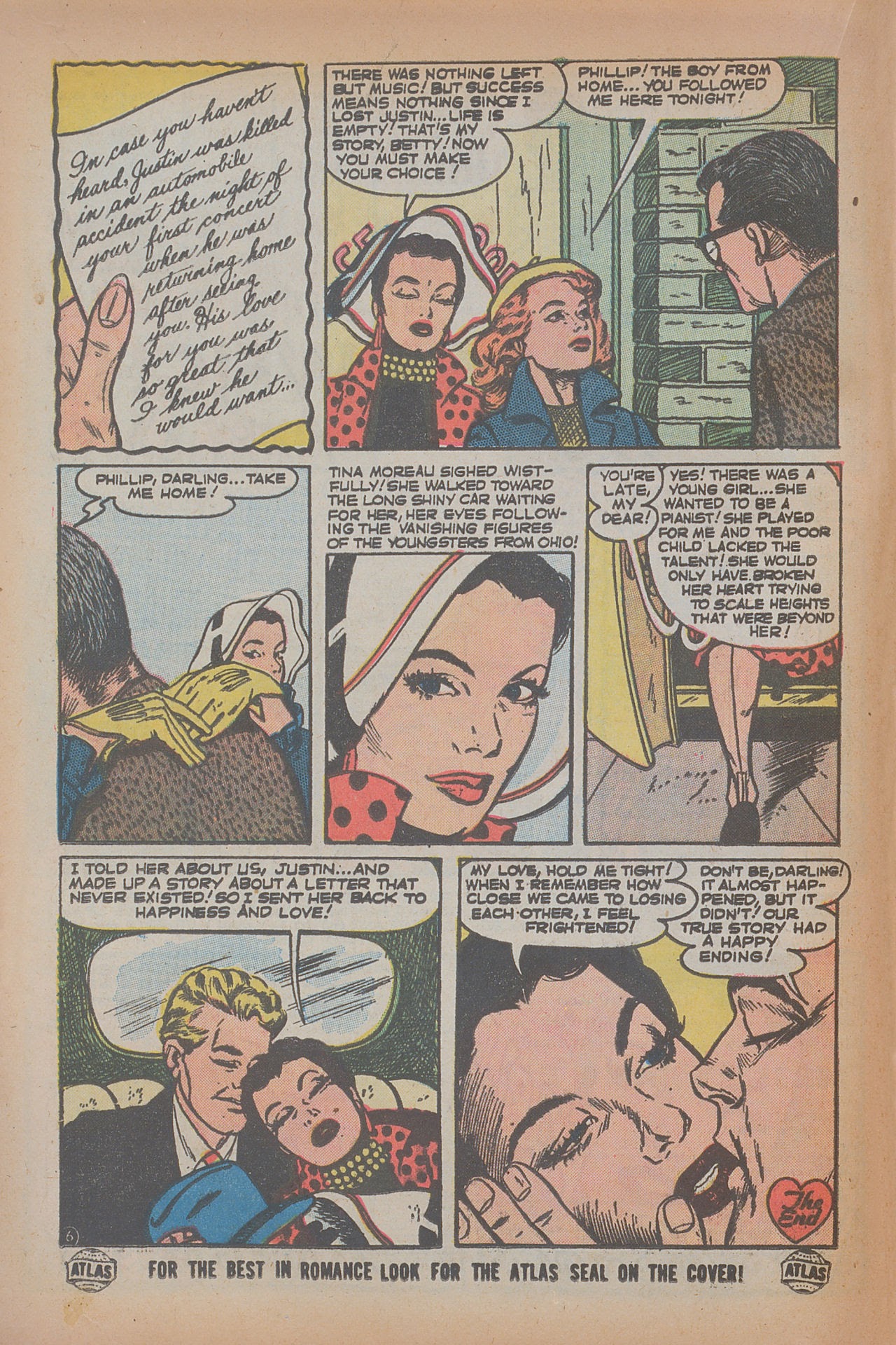 Read online Love Romances comic -  Issue #39 - 16