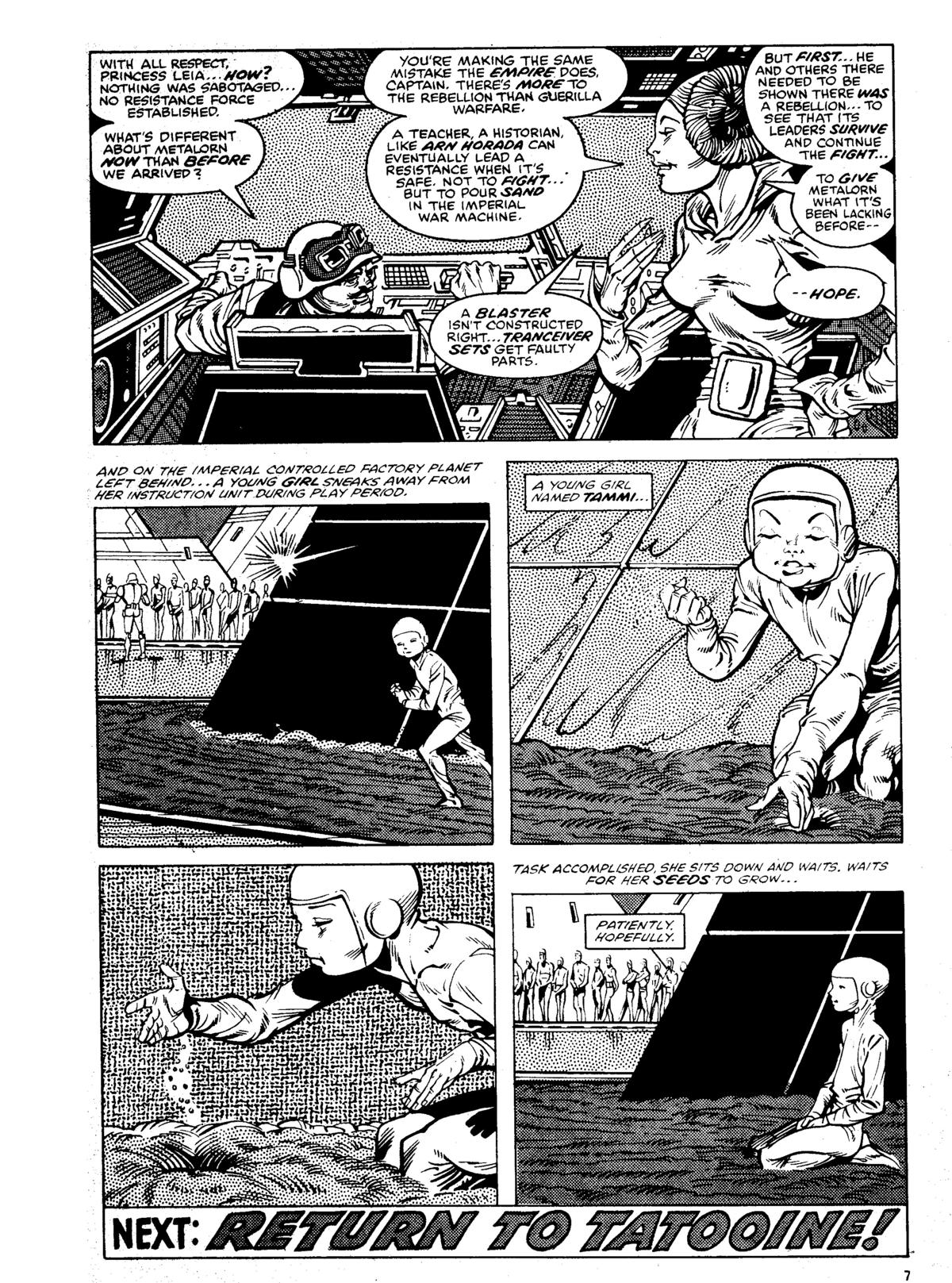 Read online Star Wars Weekly comic -  Issue #72 - 7